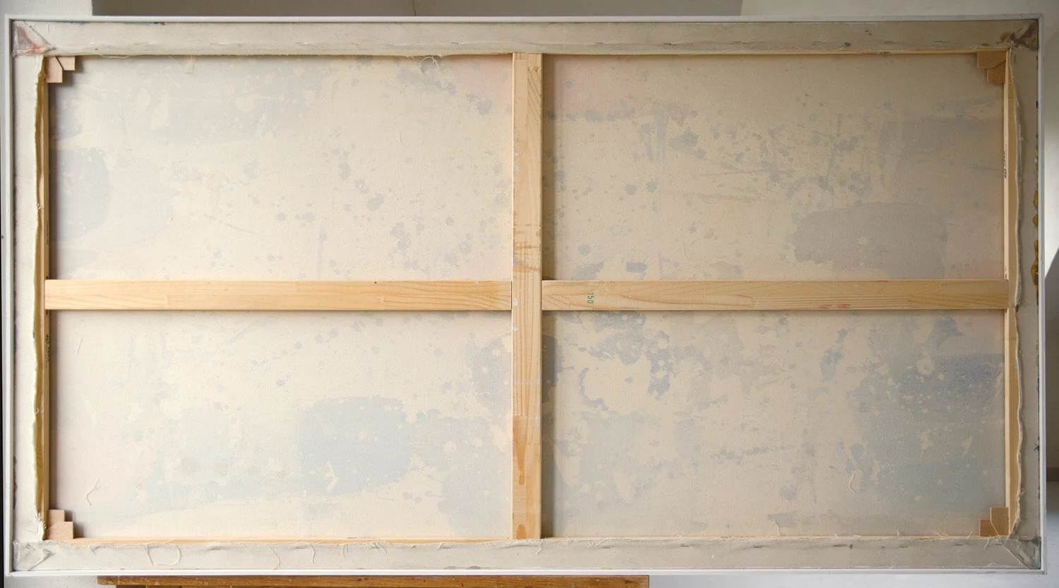 Artwork by Greet Helsen, Wellenrhythmen, Made of Acrylic on canvas 