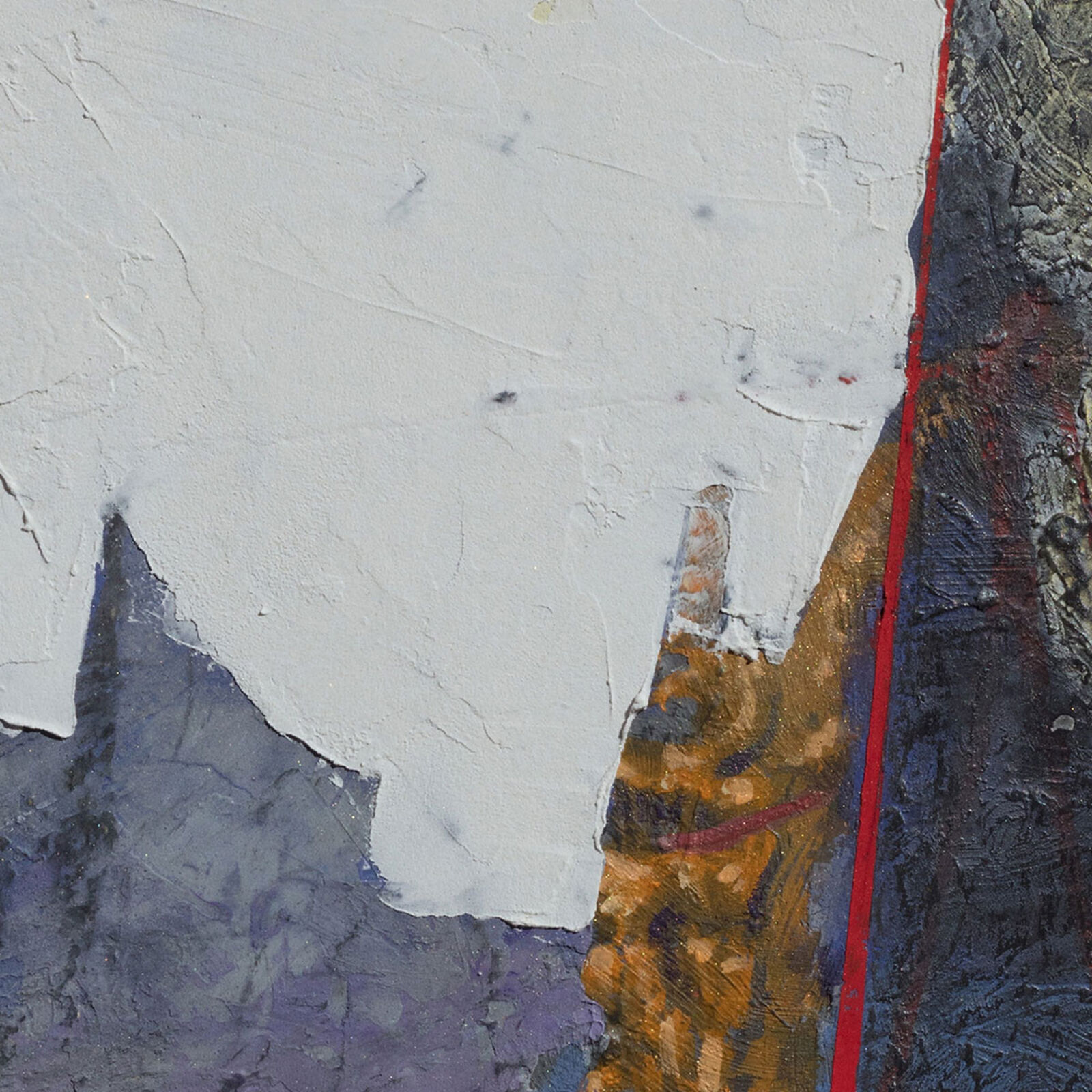 Artwork by Gregory Kitterle, Boundary, Made of Fresco on Panel 