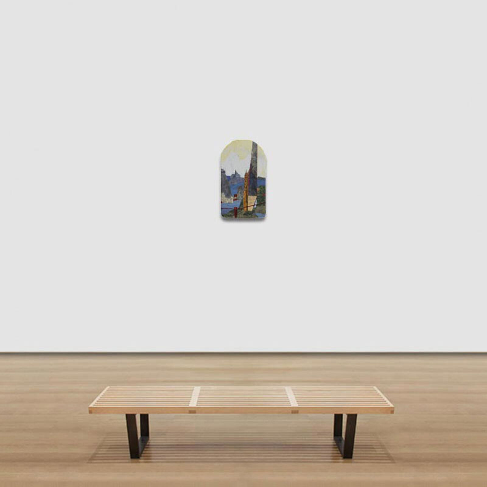 Artwork by Gregory Kitterle, Boundary, Made of Fresco on Panel 