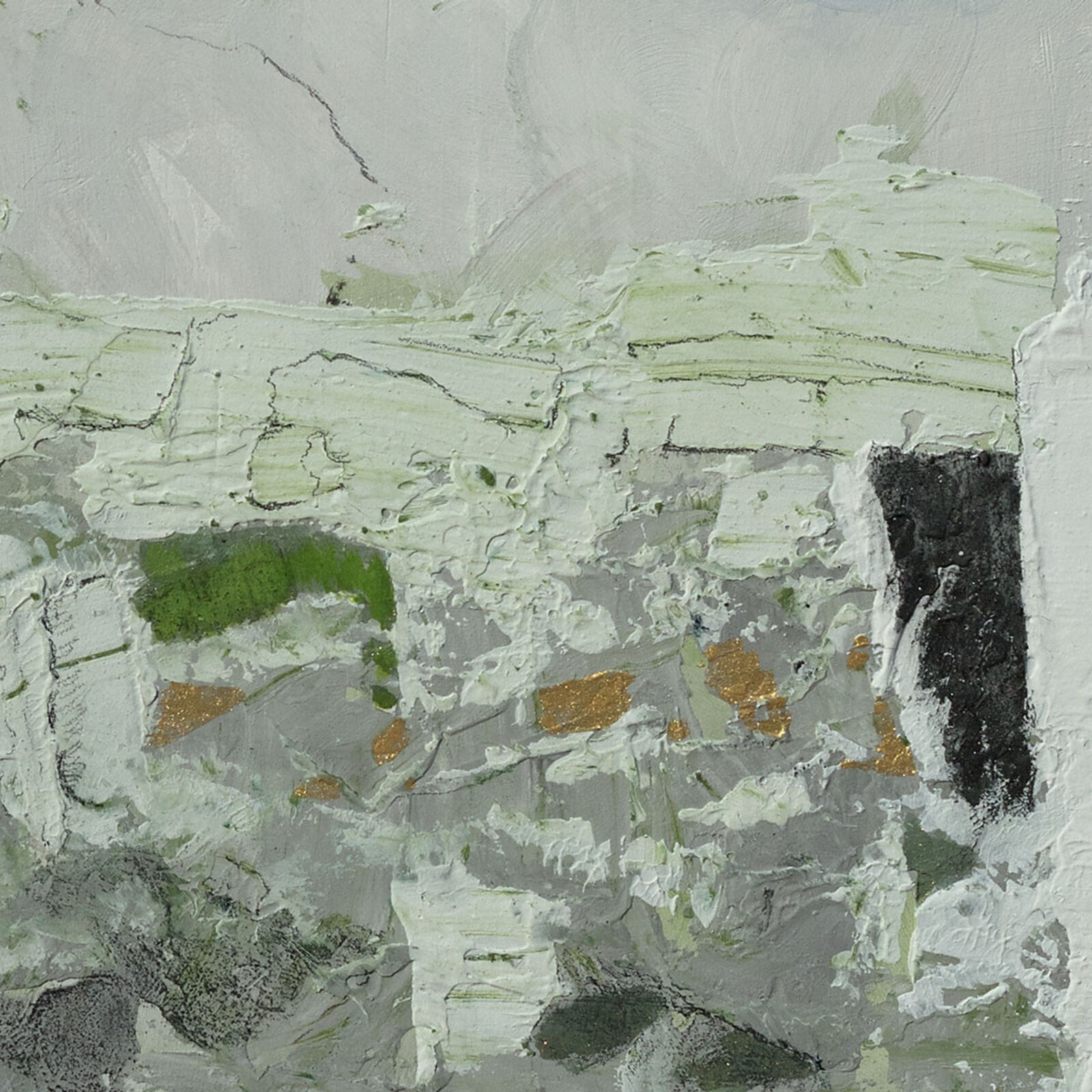 Artwork by Gregory Kitterle, Gigantia, Made of Fresco on Canvas 