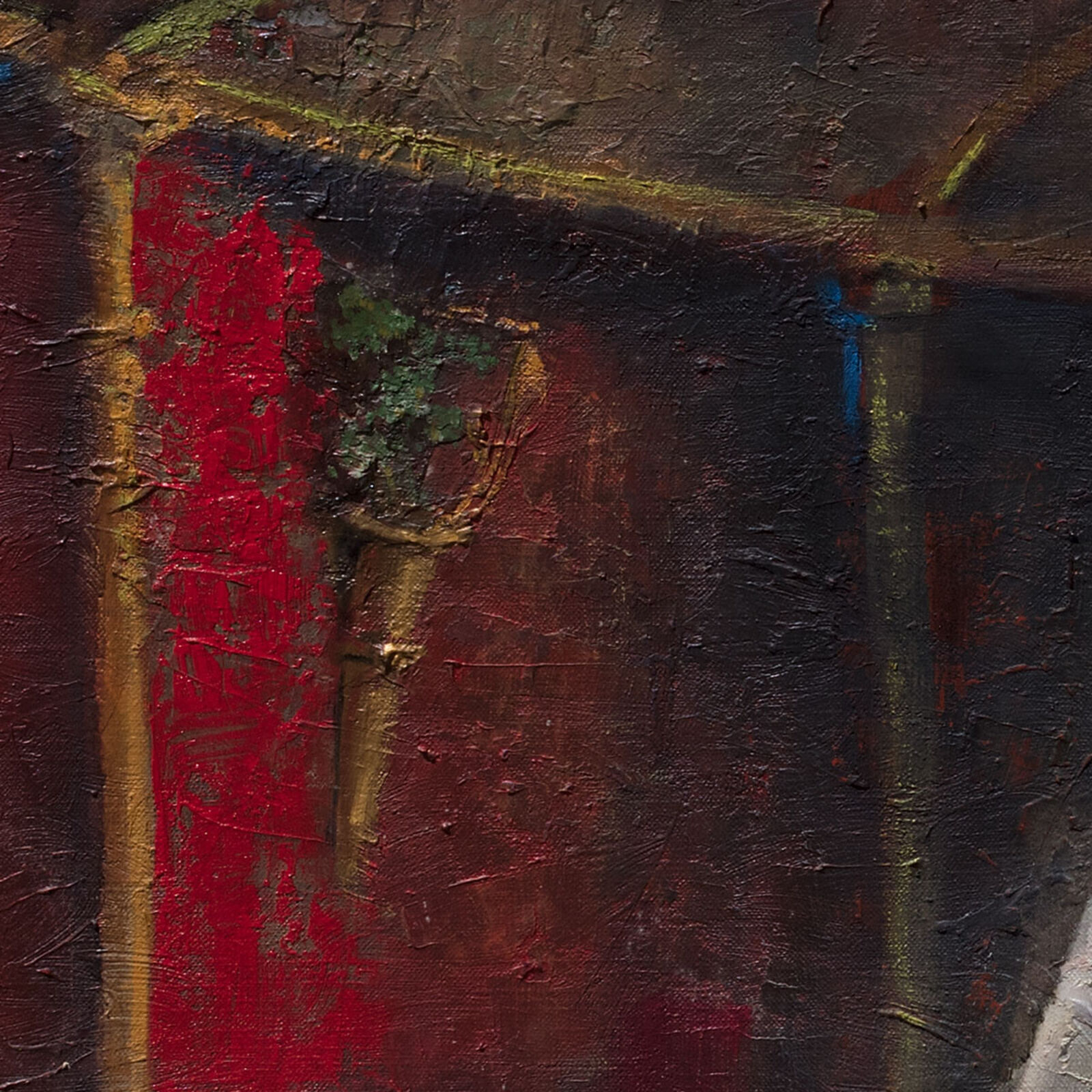 Artwork by Gregory Kitterle, My Cat Gets into Everything, Made of Oil on Canvas 