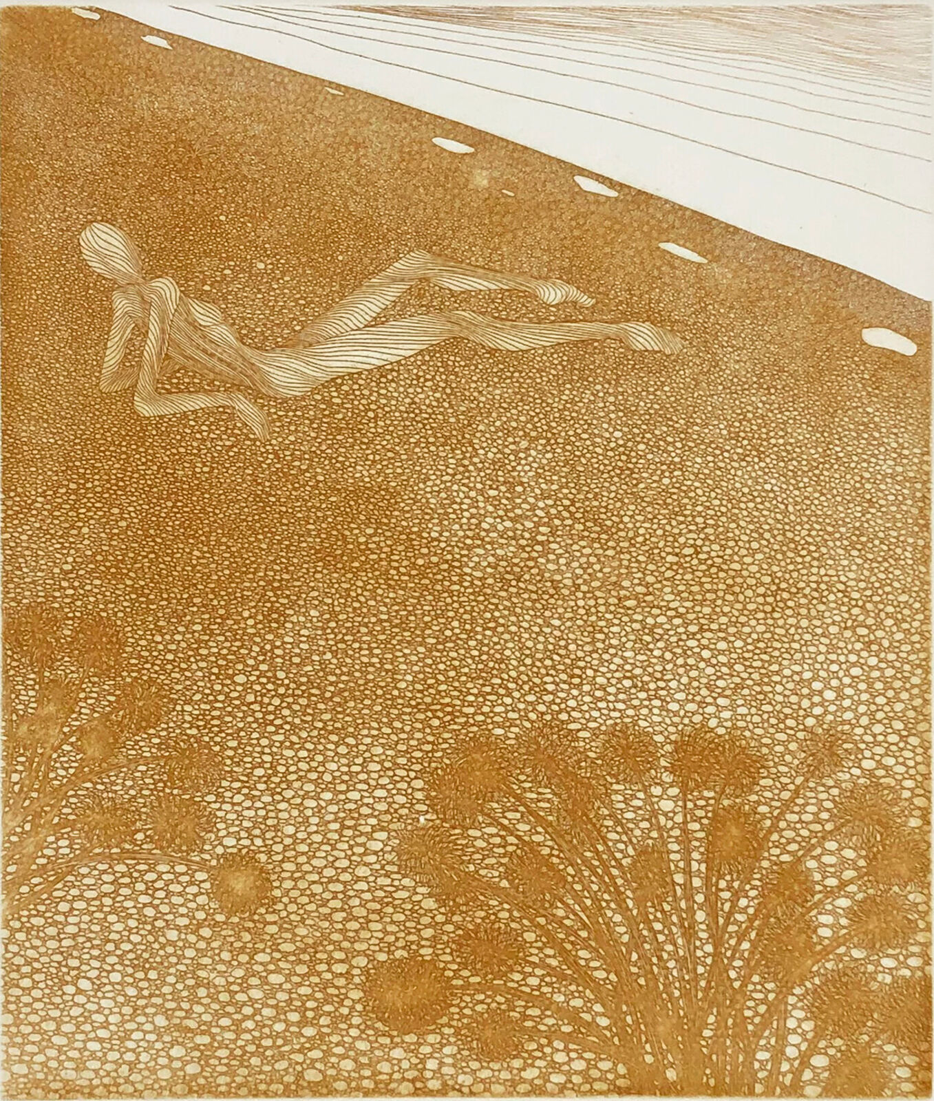 ON THE BEACH by Guillaume A. Azoulay, 1977