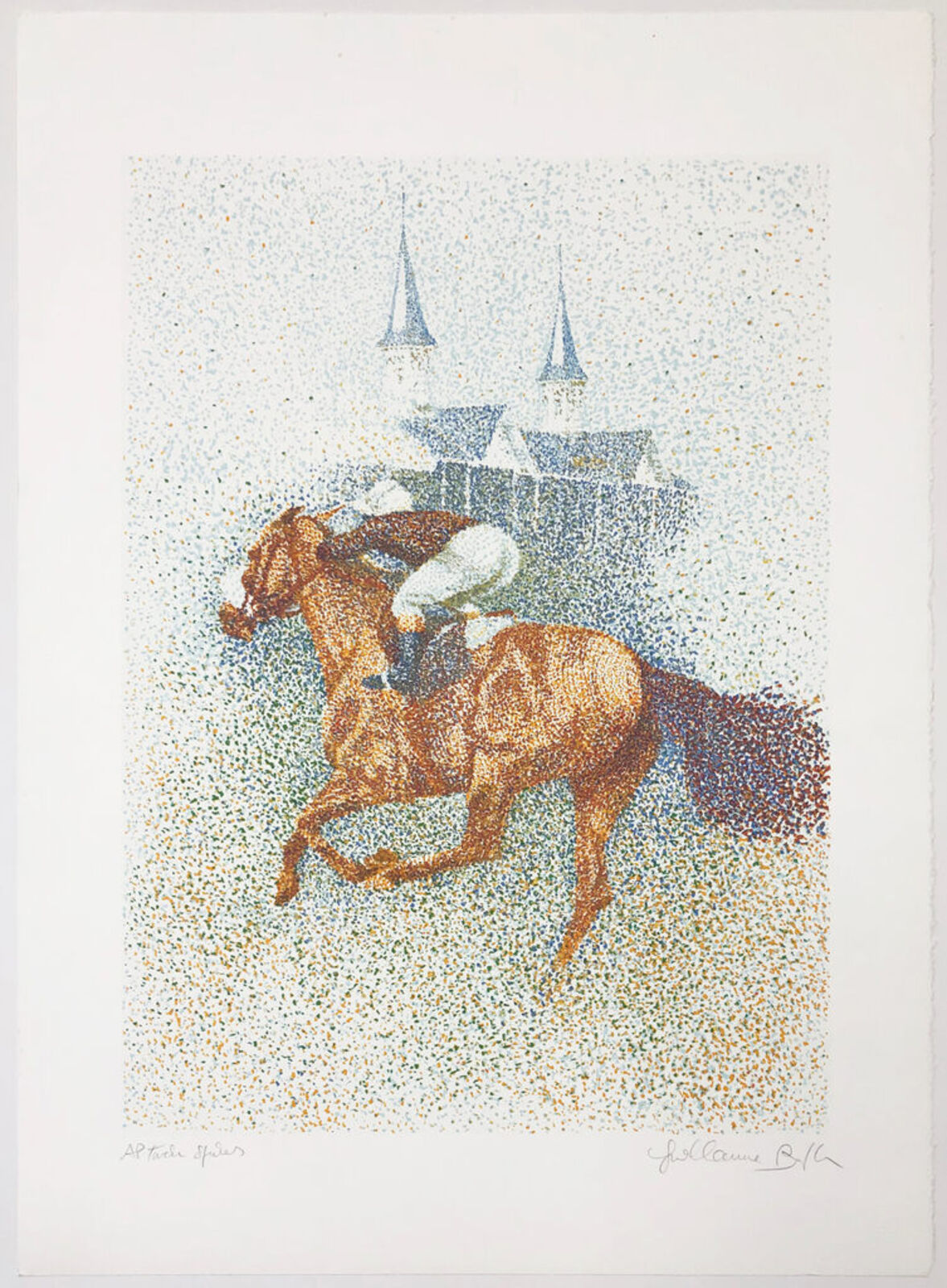 TWIN SPIRES by Guillaume A. Azoulay, 1983