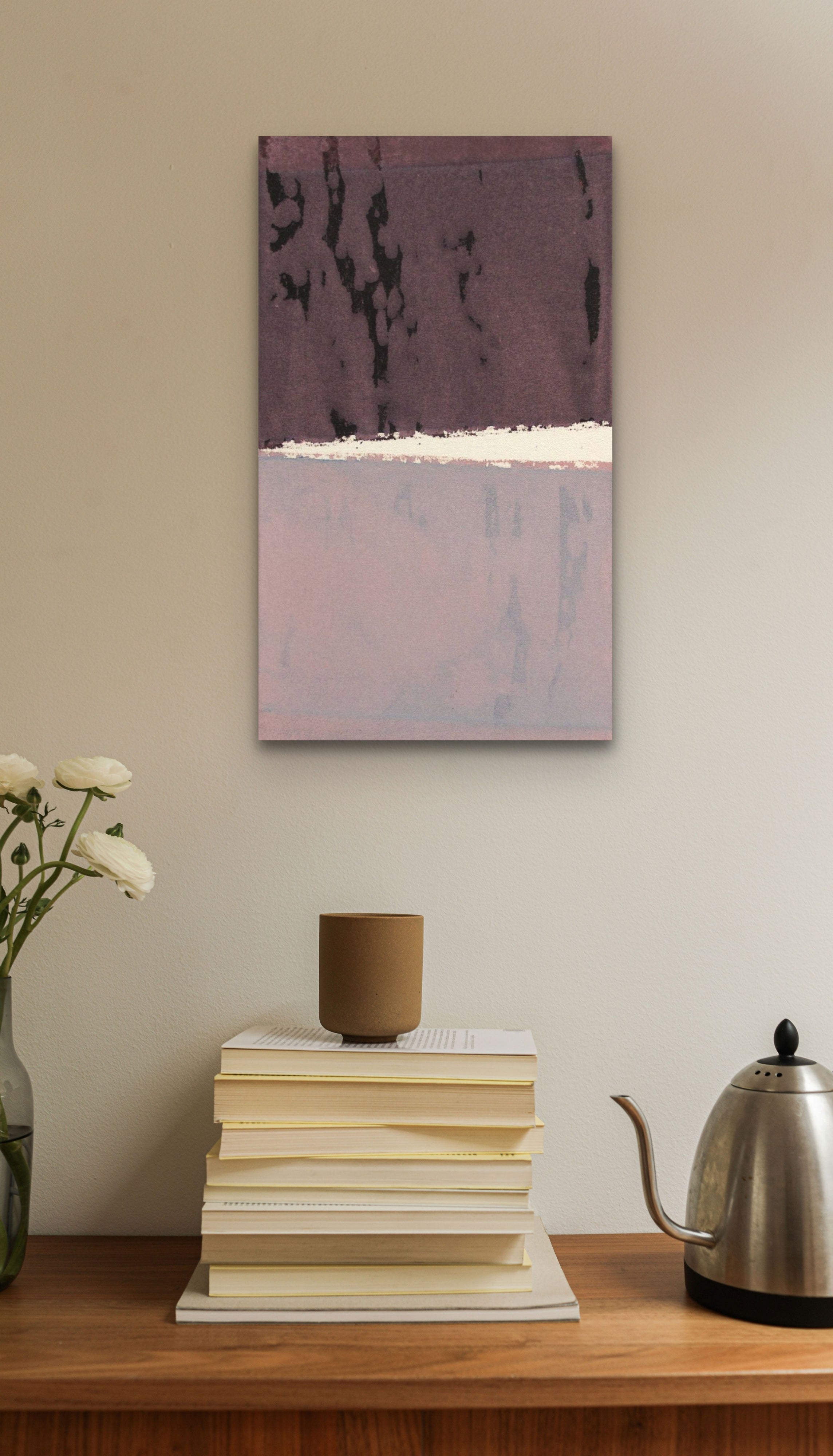 Artwork by Guillaume Moschini, B/V, Made of Acrylic and ink on canvas 