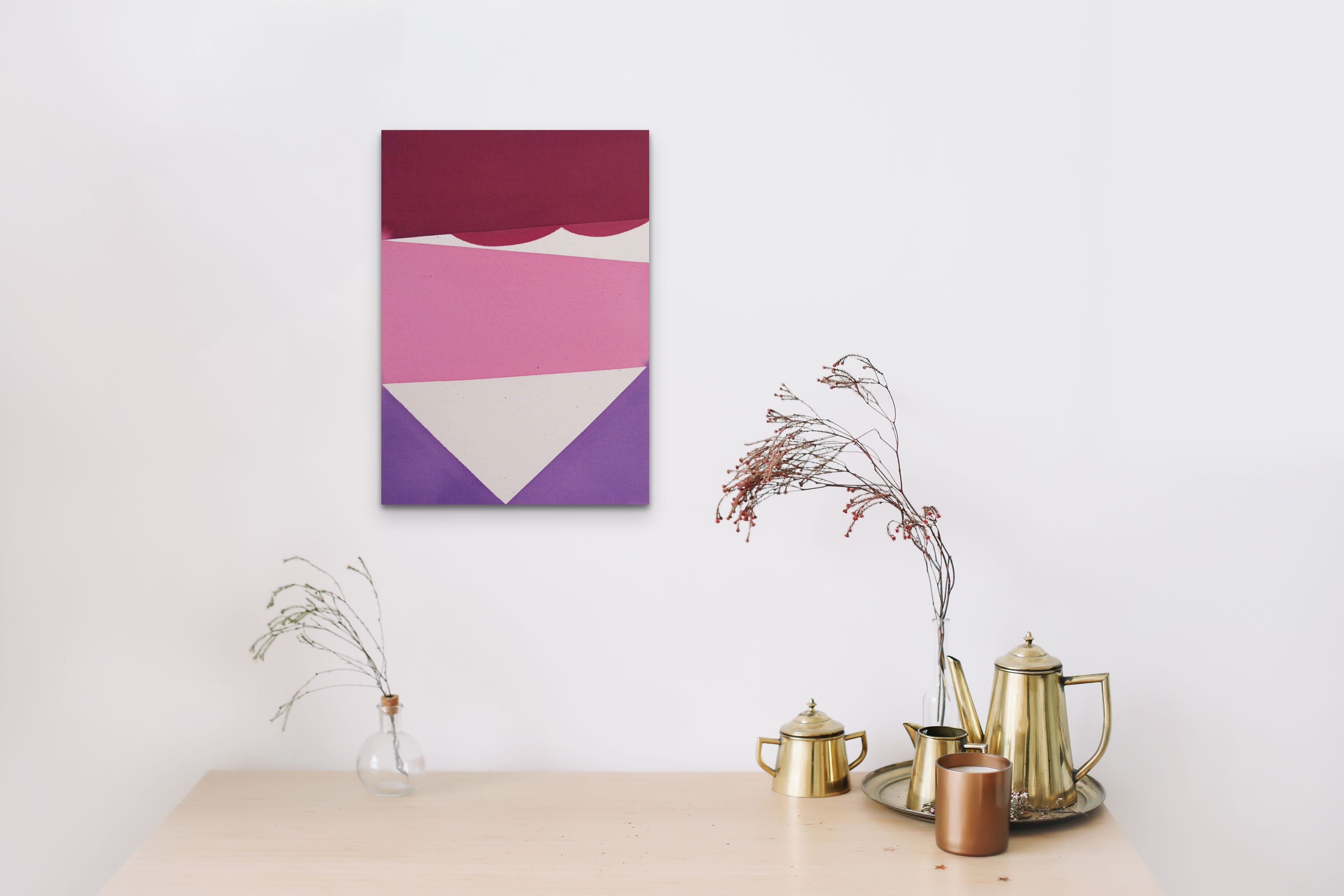 Artwork by Guillaume Moschini, EM 2 L'A - Suite 04 M15, Made of Acrylic and ink on canvas 