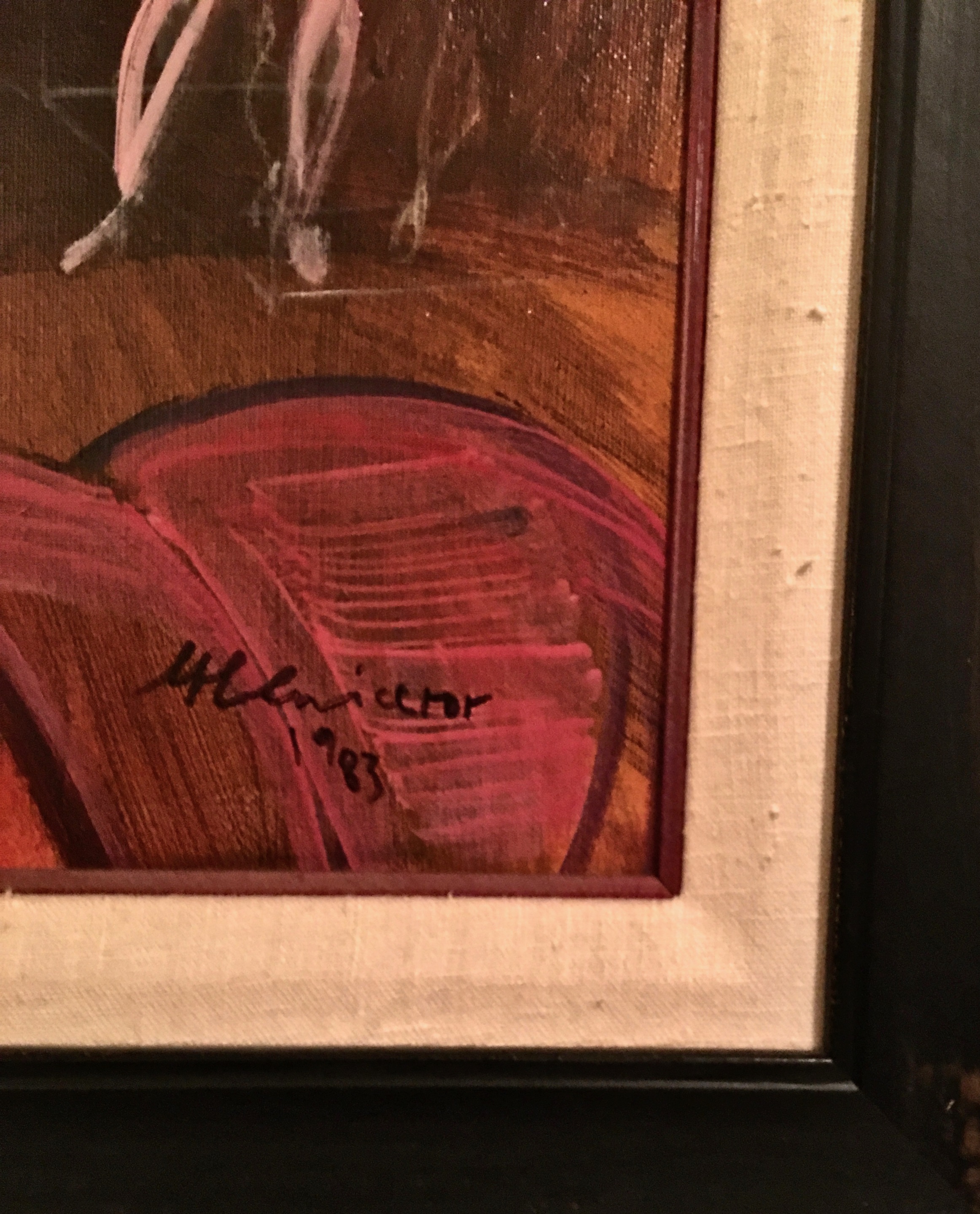 Artwork by Guillermo Ceniceros, Esther, Made of Oil On Canvas 