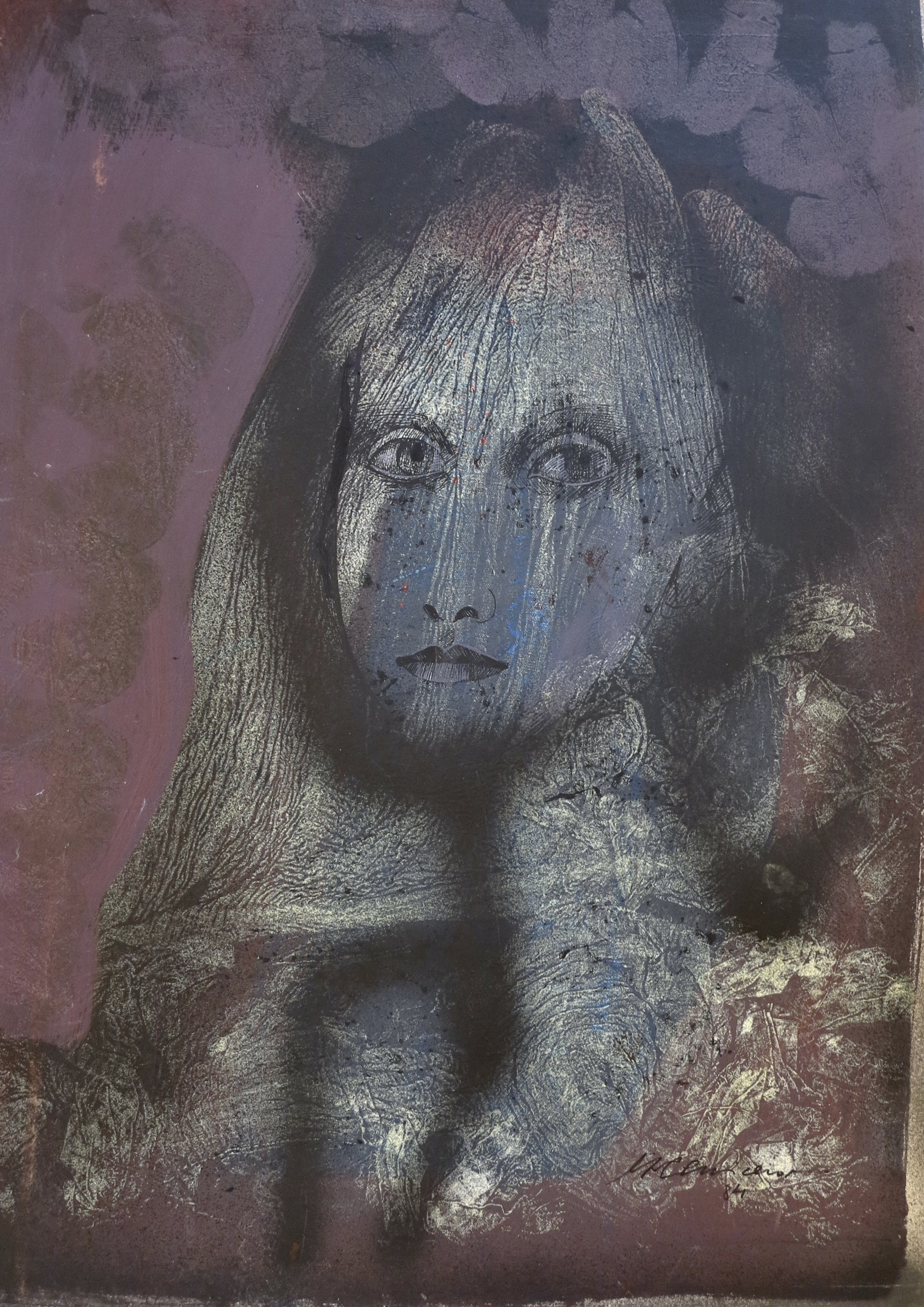 La sombre de lo que va a suceder by Guillermo Ceniceros, 1984