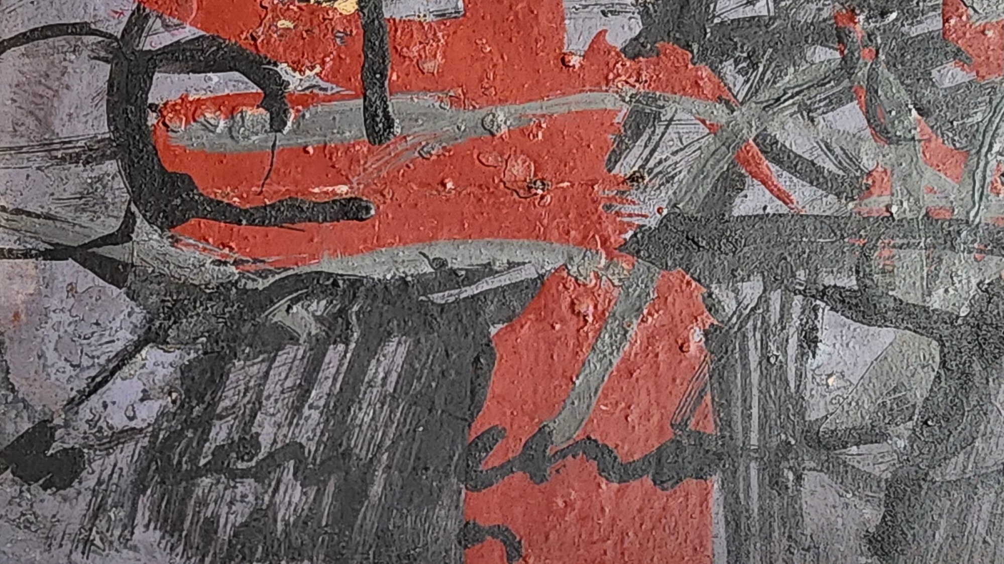 Artwork by Guillermo Ceniceros, Study for a mural, Made of Oil On Panel 