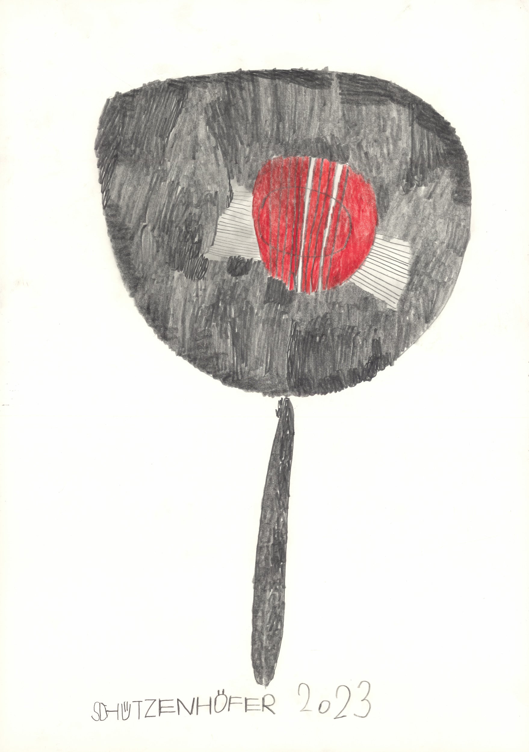 A drum by Günther Schützenhöfer, 2023