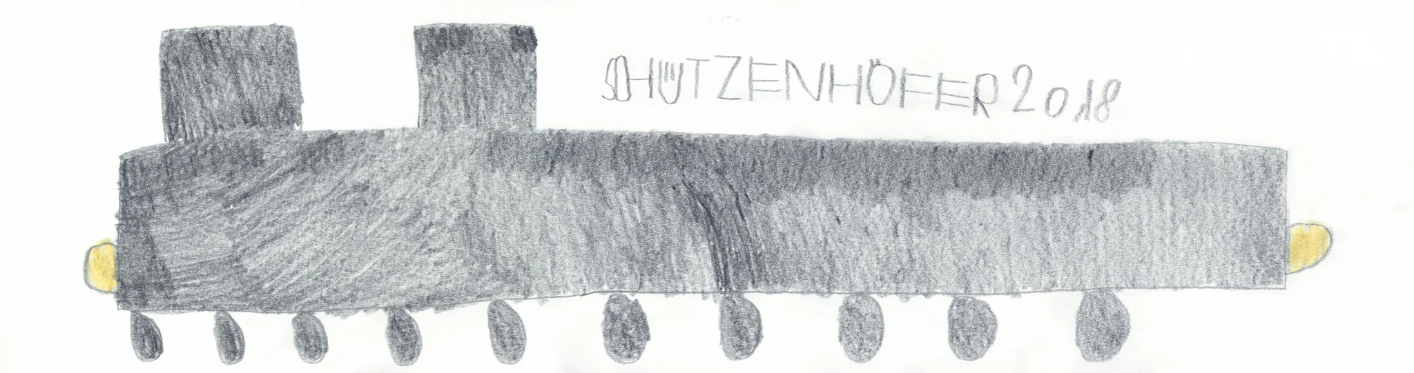 Railway locomotive by Günther Schützenhöfer, 2018