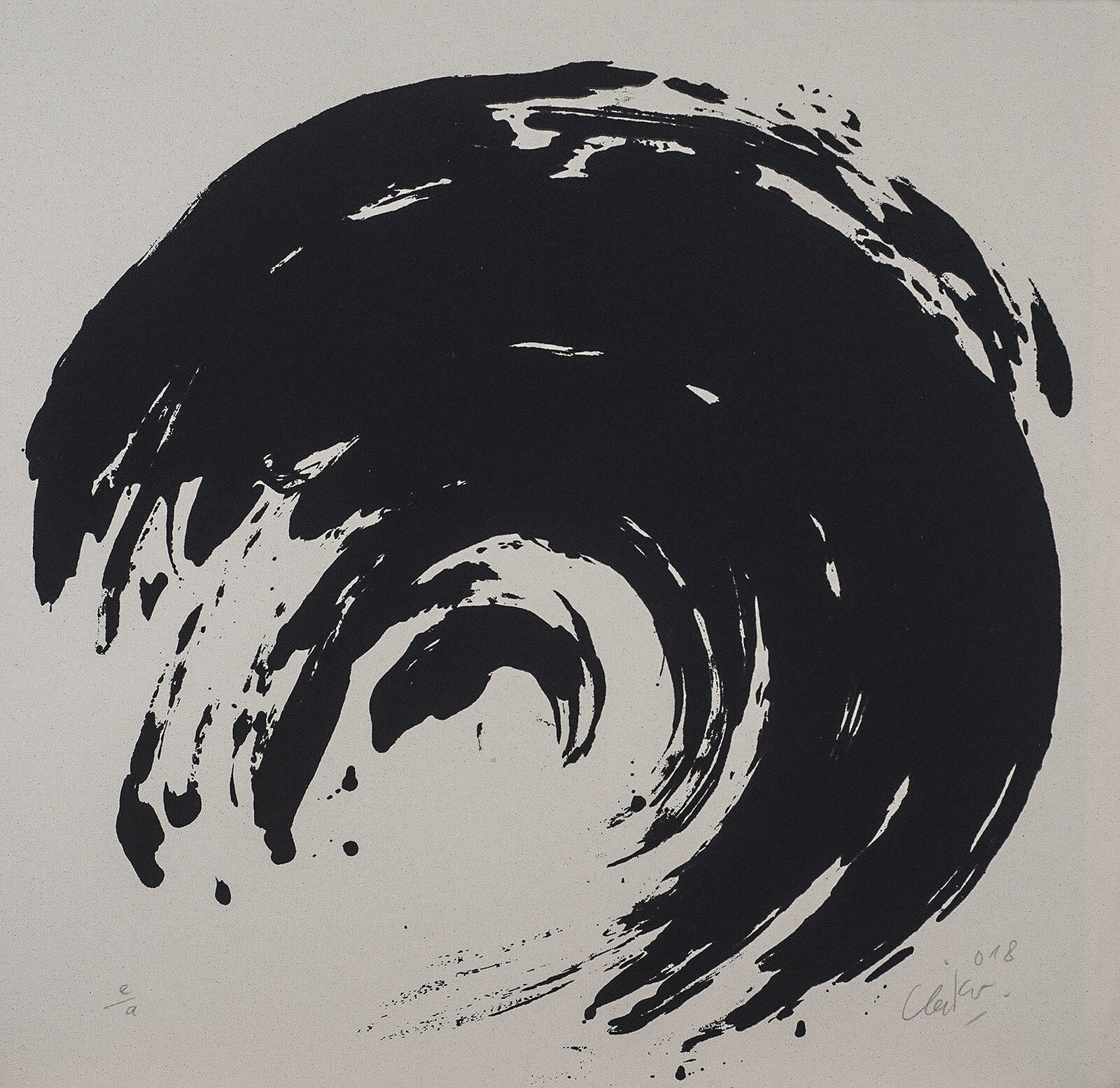 Ourboros #2 by Günther Uecker, 2018