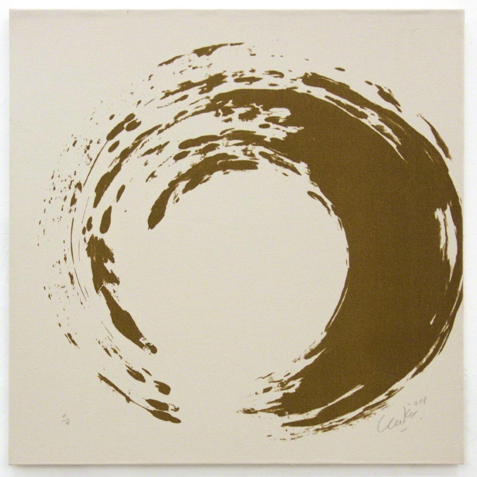 Ouroboros #8 by Günther Uecker, 2018