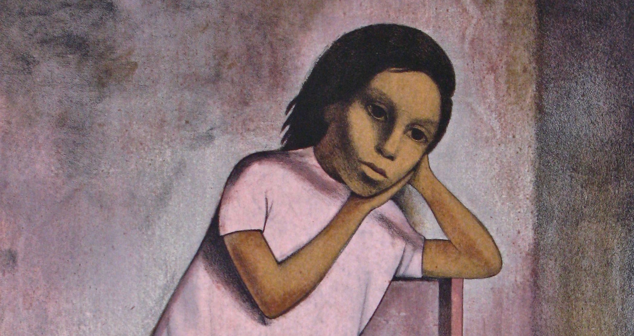 Artwork by Gustavo Montoya, Nina de Rosa, Made of Lithograph 