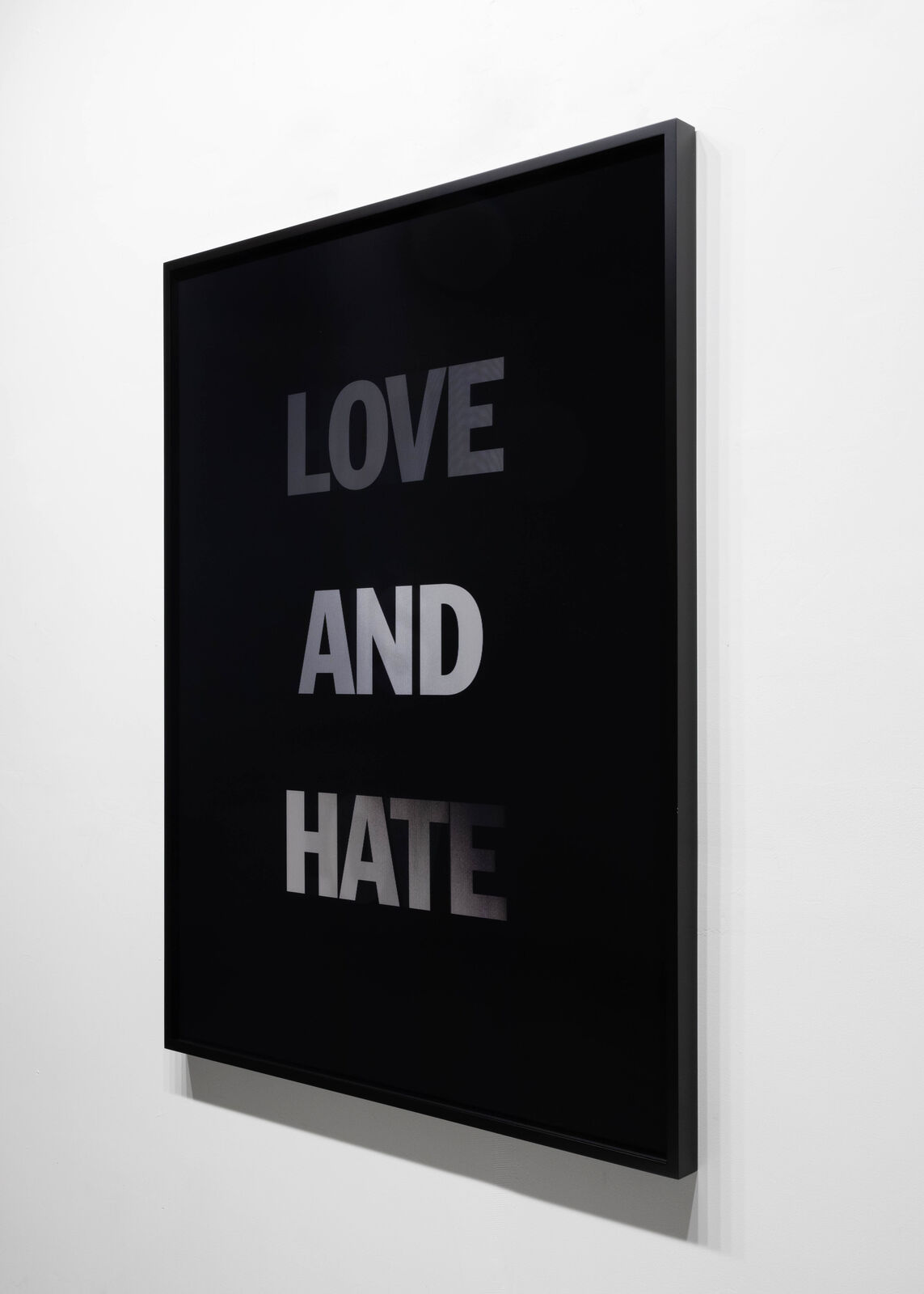 Love and Hate, Hate is Love by Hank Willis Thomas, 2020