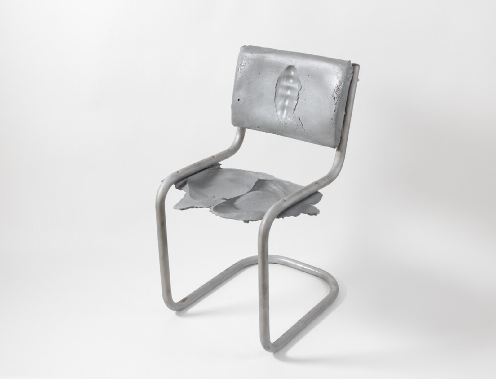 Artwork by Heidi Schwegler, Uncanny My Fanny, Made of Aluminum 