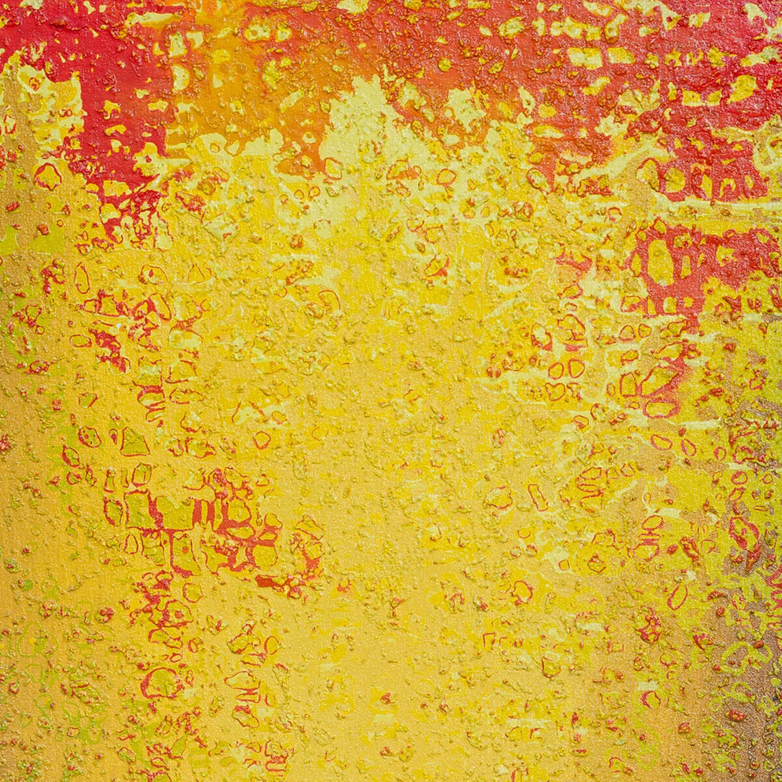 Artwork by Heidi Thompson, Ochre Energy, Made of Acrylic on Canvas 