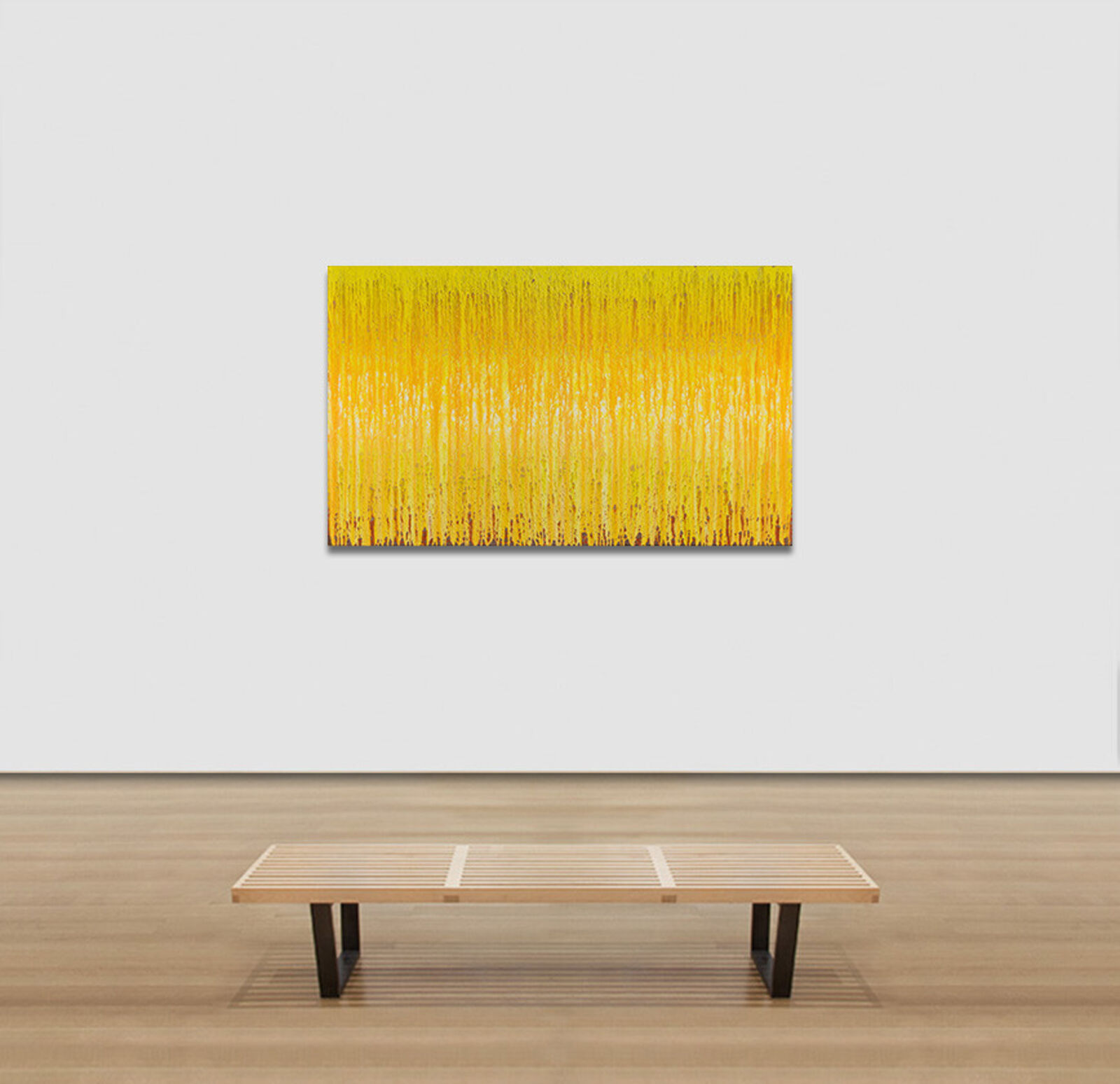 Artwork by Heidi Thompson, Veils of Sunshine, Made of Acrylic on Canvas 