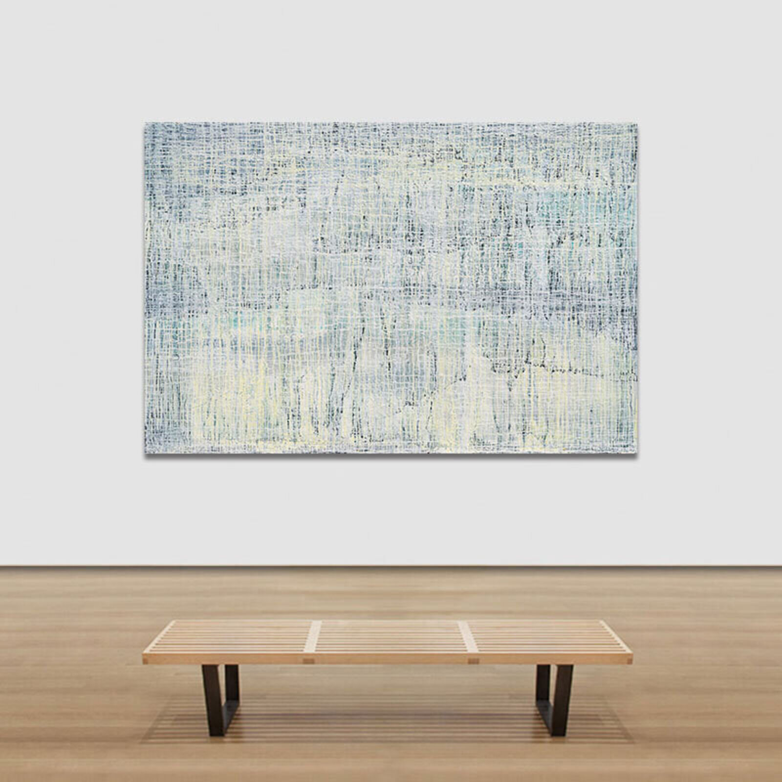 Artwork by Heidi Thompson, White Veil Mystery, Made of Acrylic on Canvas 