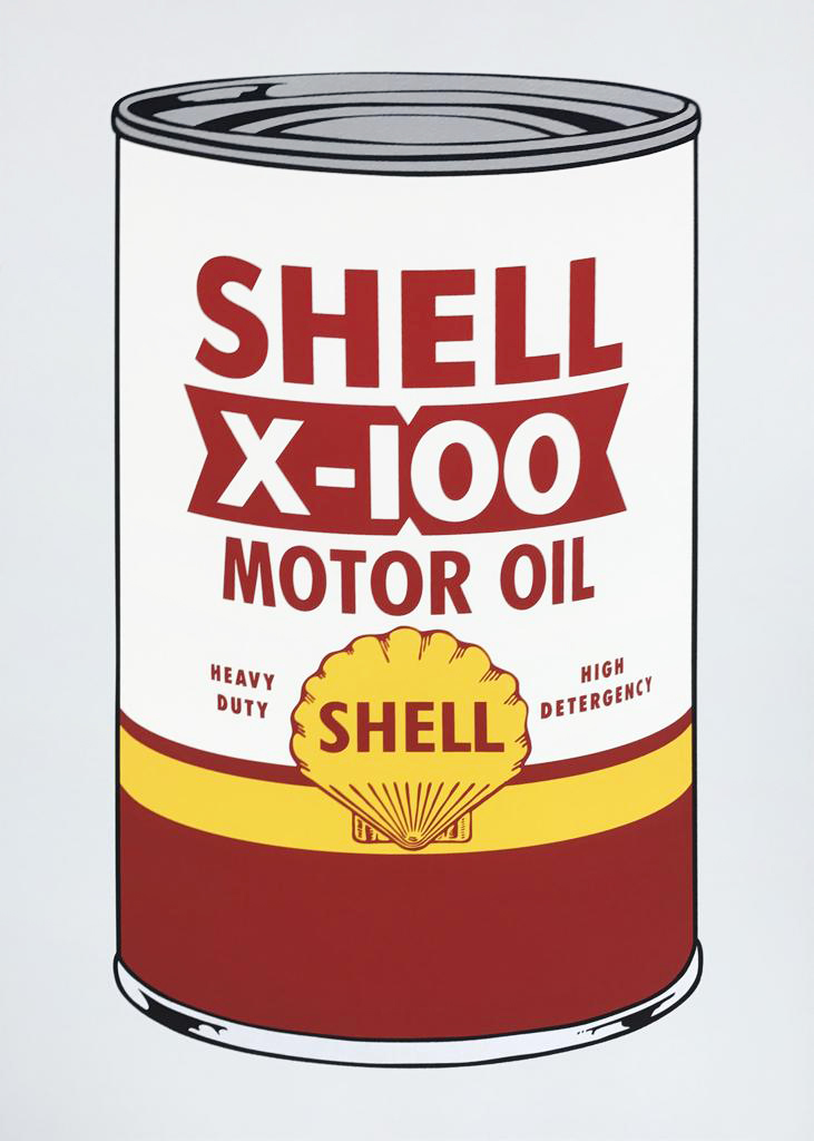 Shell X-100 Motor Oil by Heiner Meyer, 2016