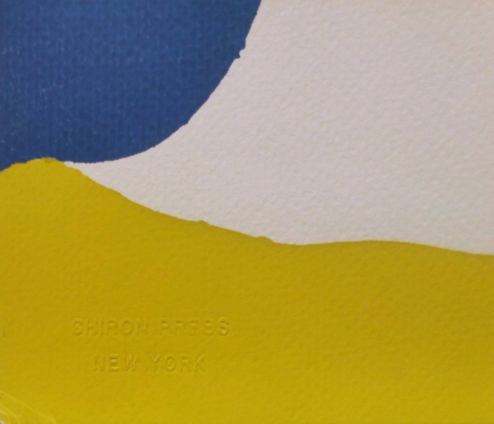 Artwork by Helen Frankenthaler, UNTITLED, Made of Color Screenprint On Arches Double-weight Watercolor Paper 