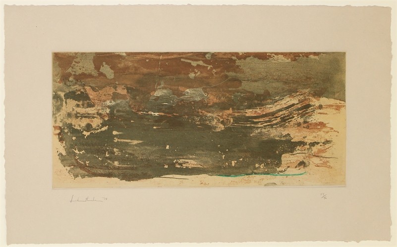 Earth Slice by Helen Frankenthaler, 1978