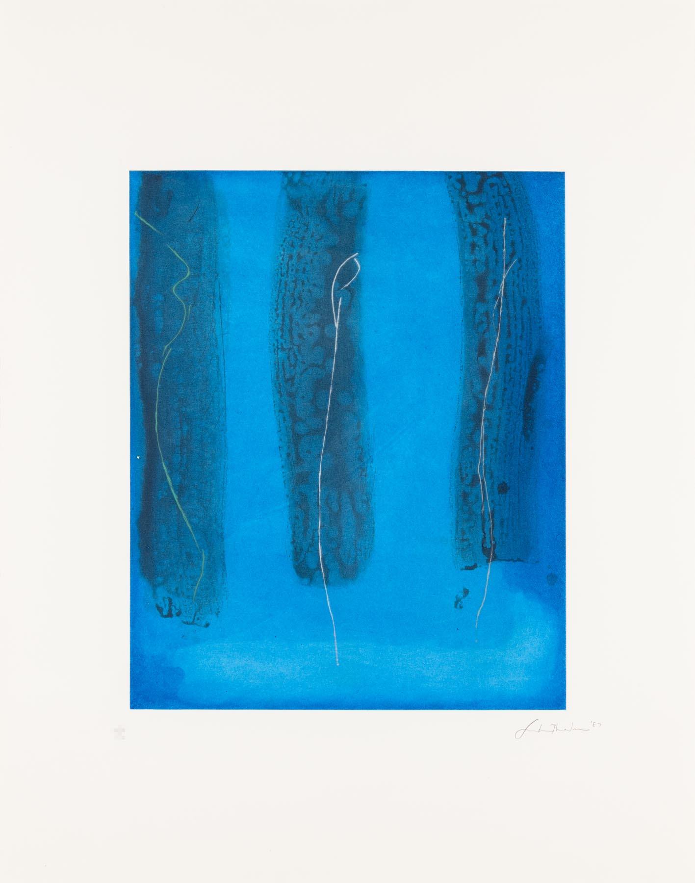 Artwork by Helen Frankenthaler, Midnight, Made of Aquatint And Drypoint 