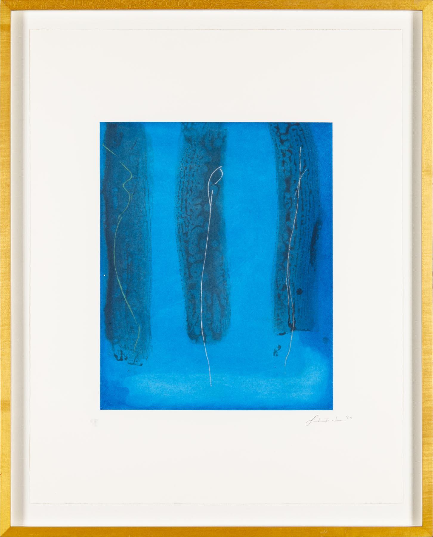 Artwork by Helen Frankenthaler, Midnight, Made of Aquatint And Drypoint 