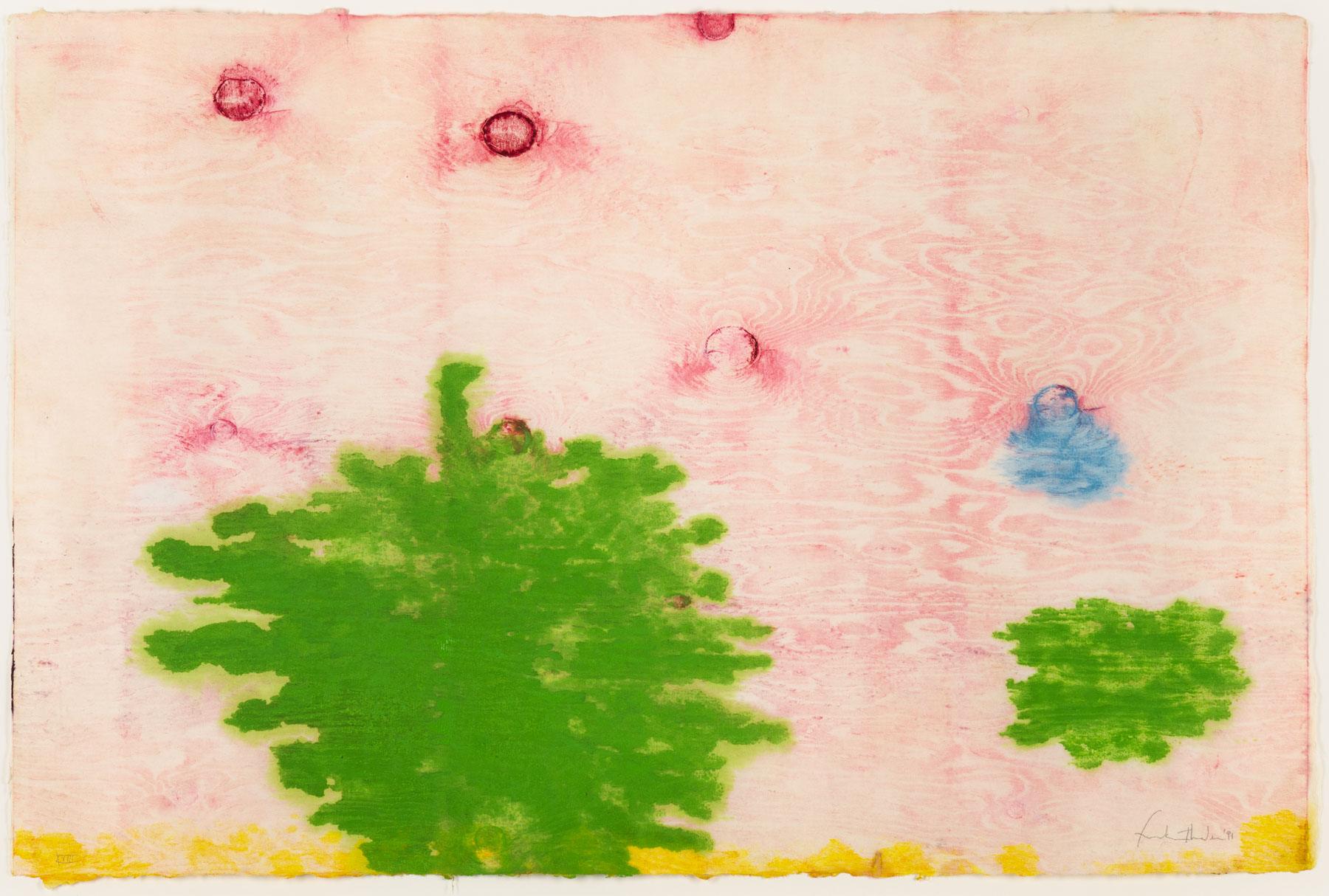 Artwork by Helen Frankenthaler, Monotype Xviii, Made of Monotype Xviii Monotype 