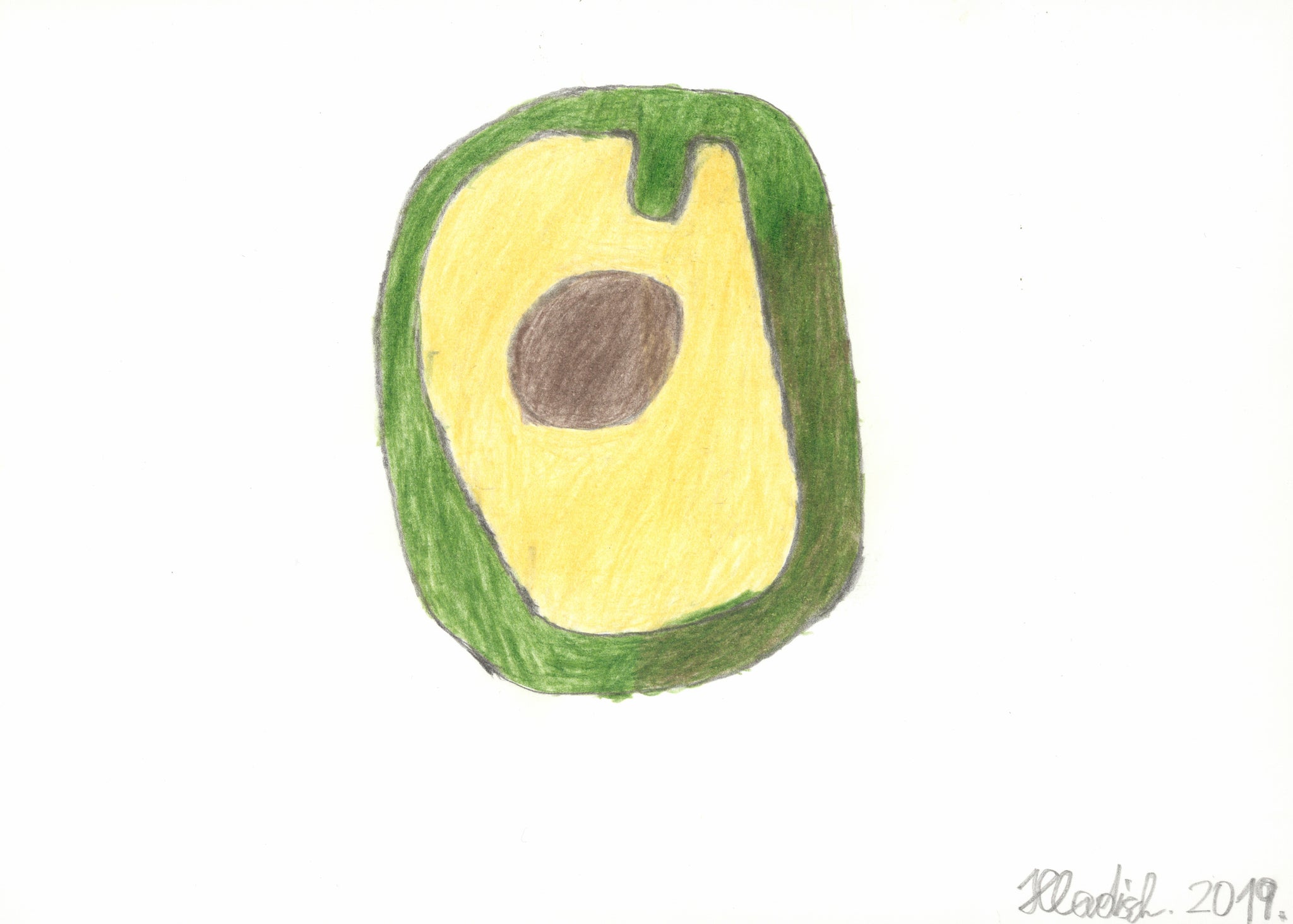 Avocado by Helmut Hladisch, 2019