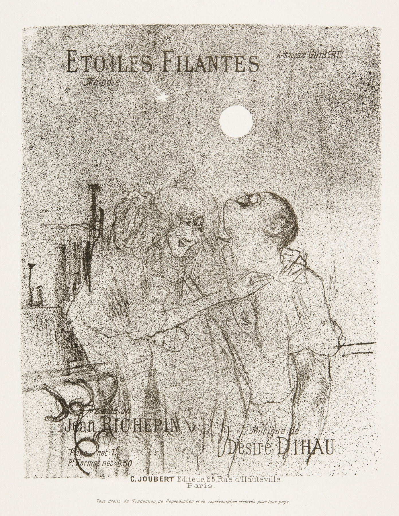 Etoiles Filantes by Henri de Toulouse-Lautrec, 1895-1896