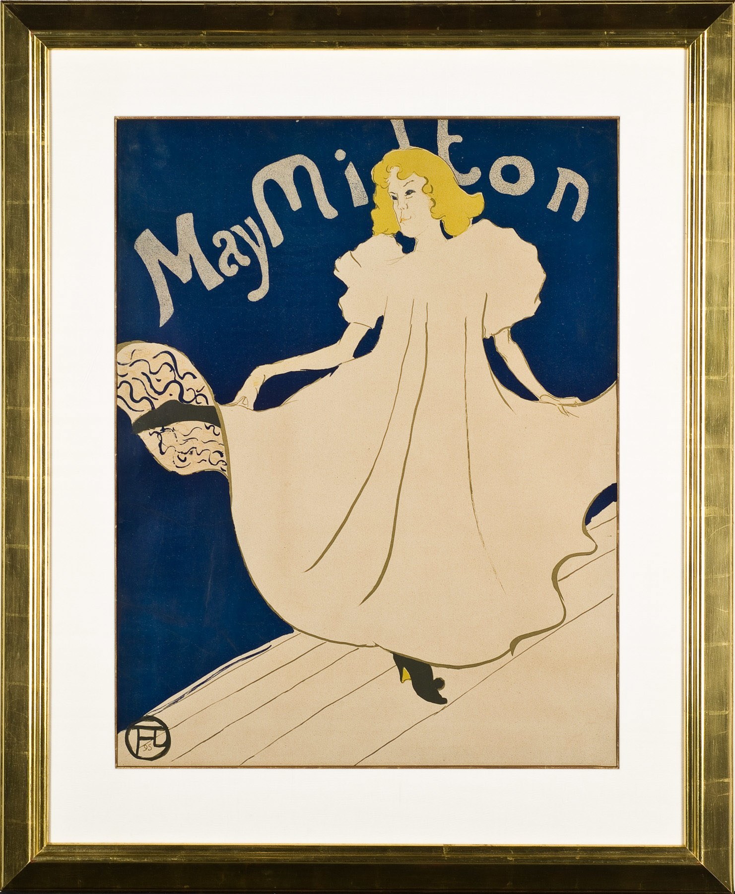 Artwork by Henri de Toulouse-Lautrec, May Milton, Made of Lithograph 