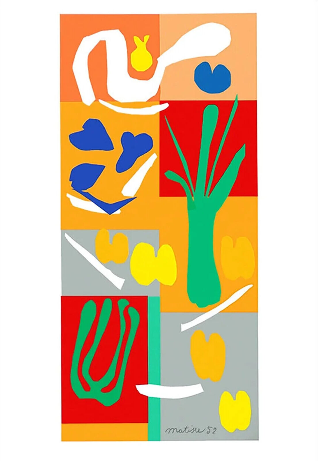 Végétaux by Henri Matisse, 2007