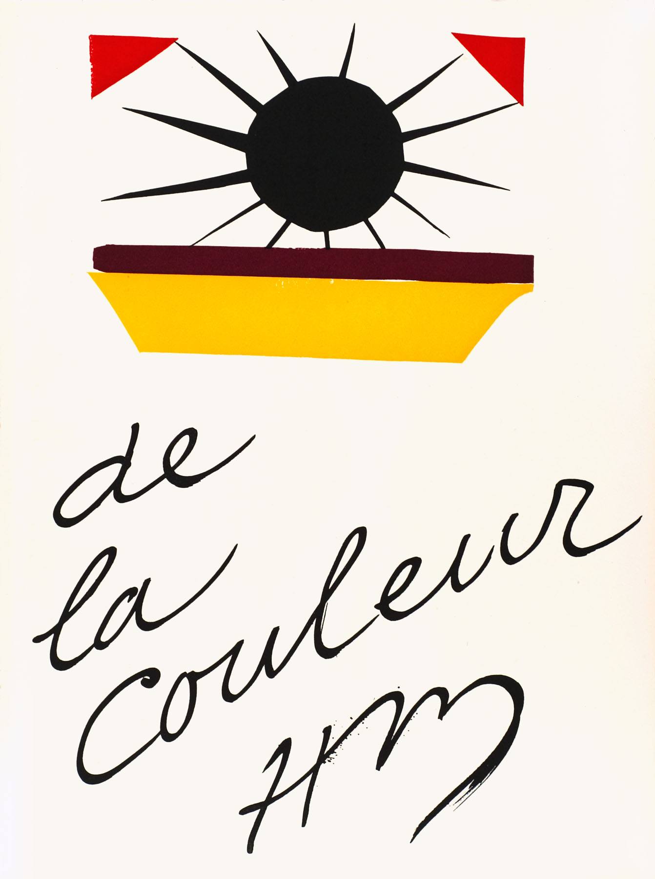 Artwork by Henri Matisse, De La Couleur, Made of Lithograph 