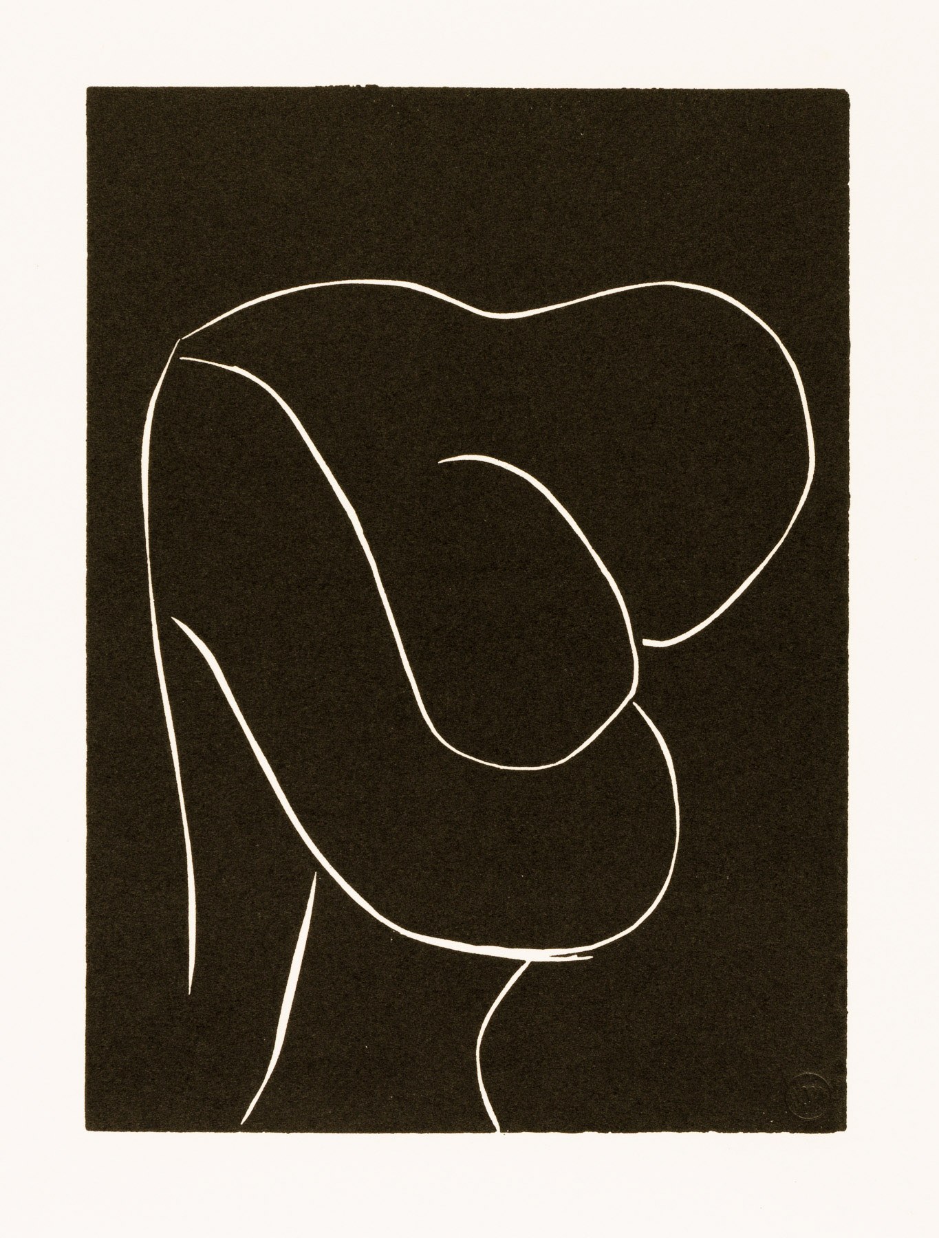 Artwork by Henri Matisse, . . . Emportés jusqu’ aux constellations . . . (p. 31; variant XII), Made of Linocut 