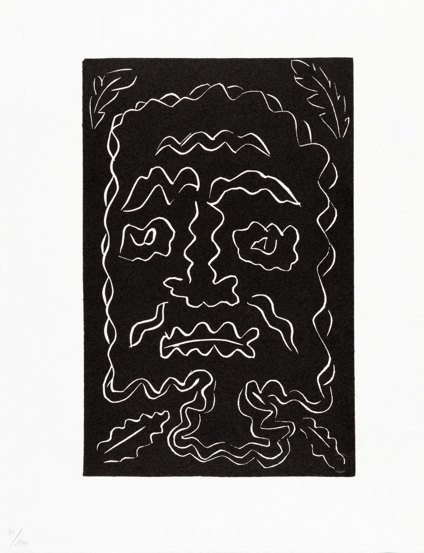 Artwork by Henri Matisse, Frontispiece (Variant I), Made of Linocut 