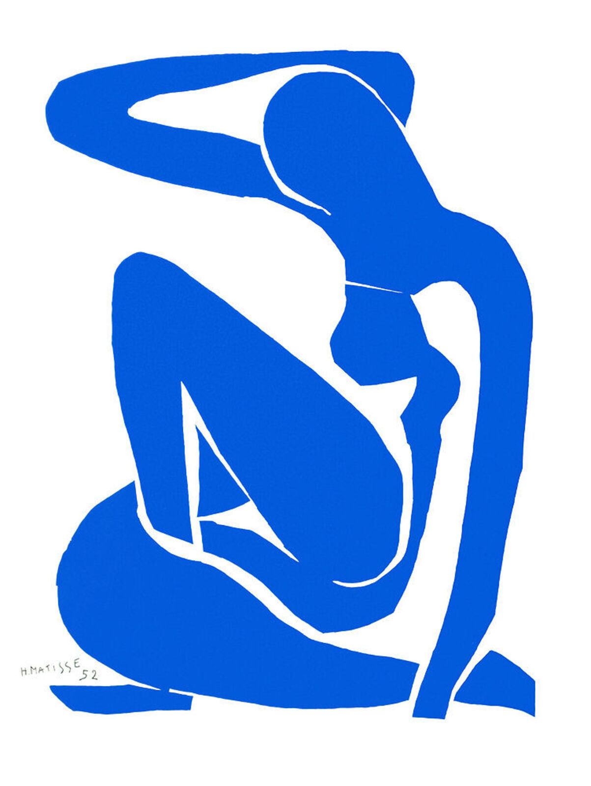 Nu Bleu I (Blue Nude I) by Henri Matisse, 2007