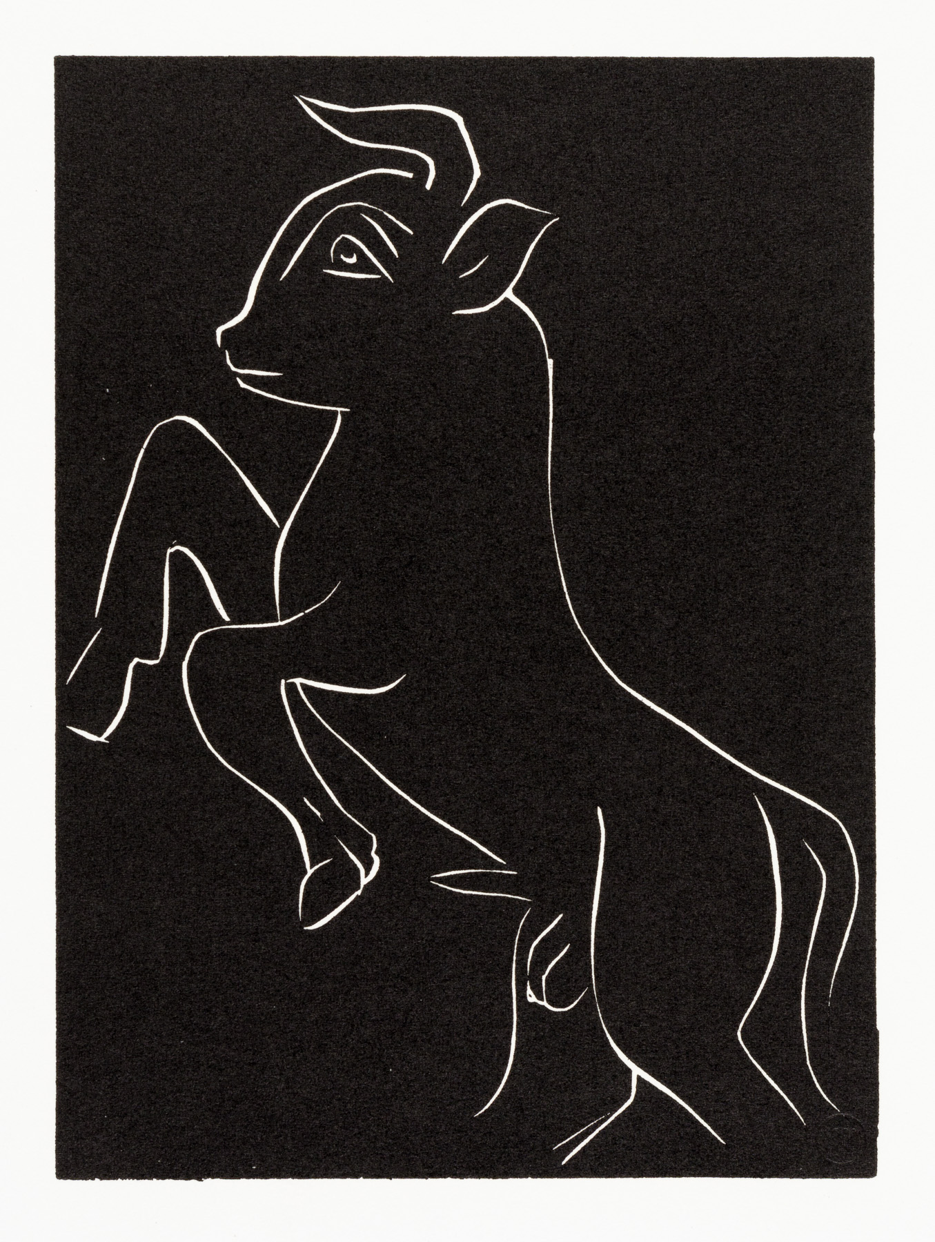 . . . Un Meuglement Différent Des Autres . . . (Variant II) by Henri Matisse, 1944