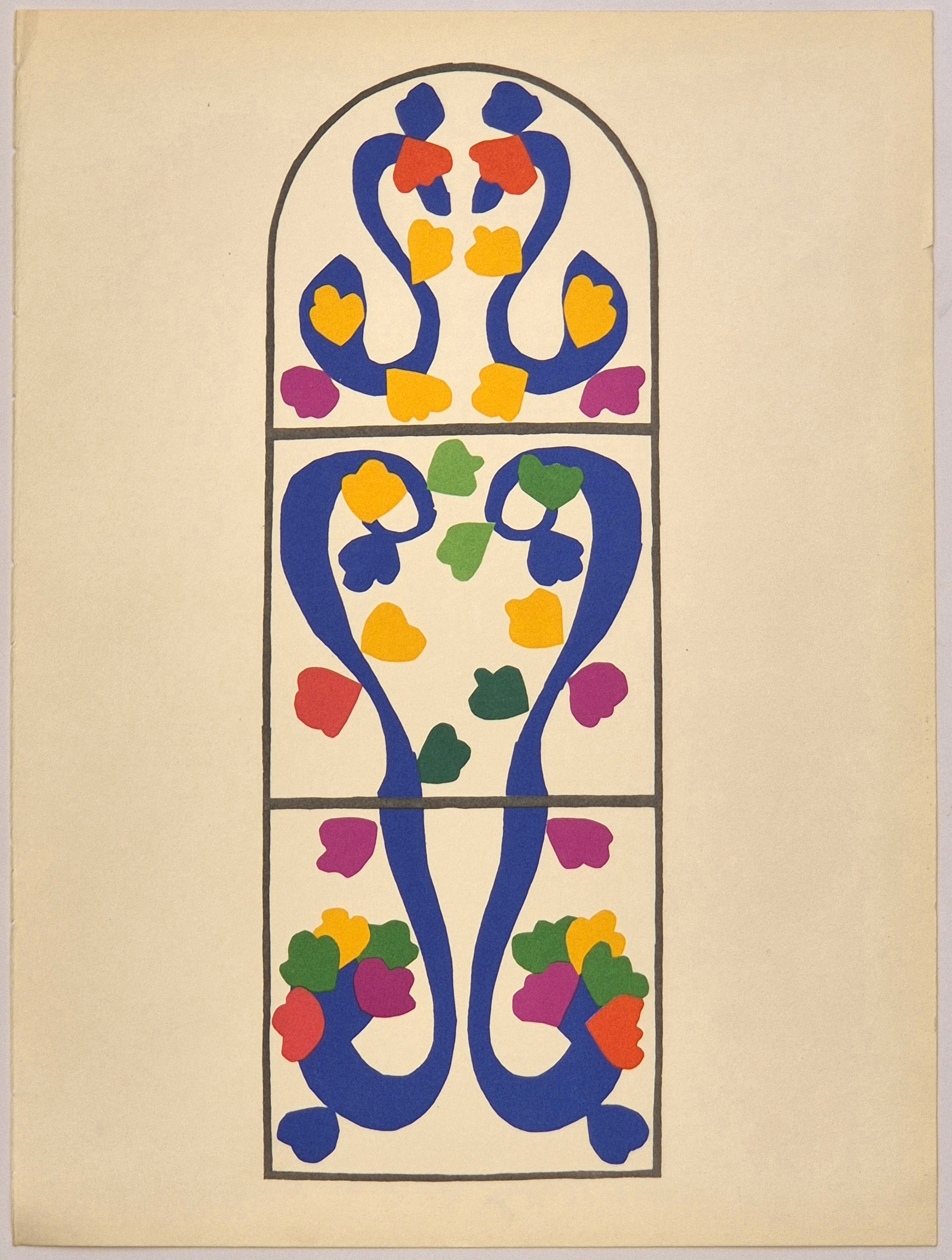 VIGNE by Henri Matisse, Printed in 1958
