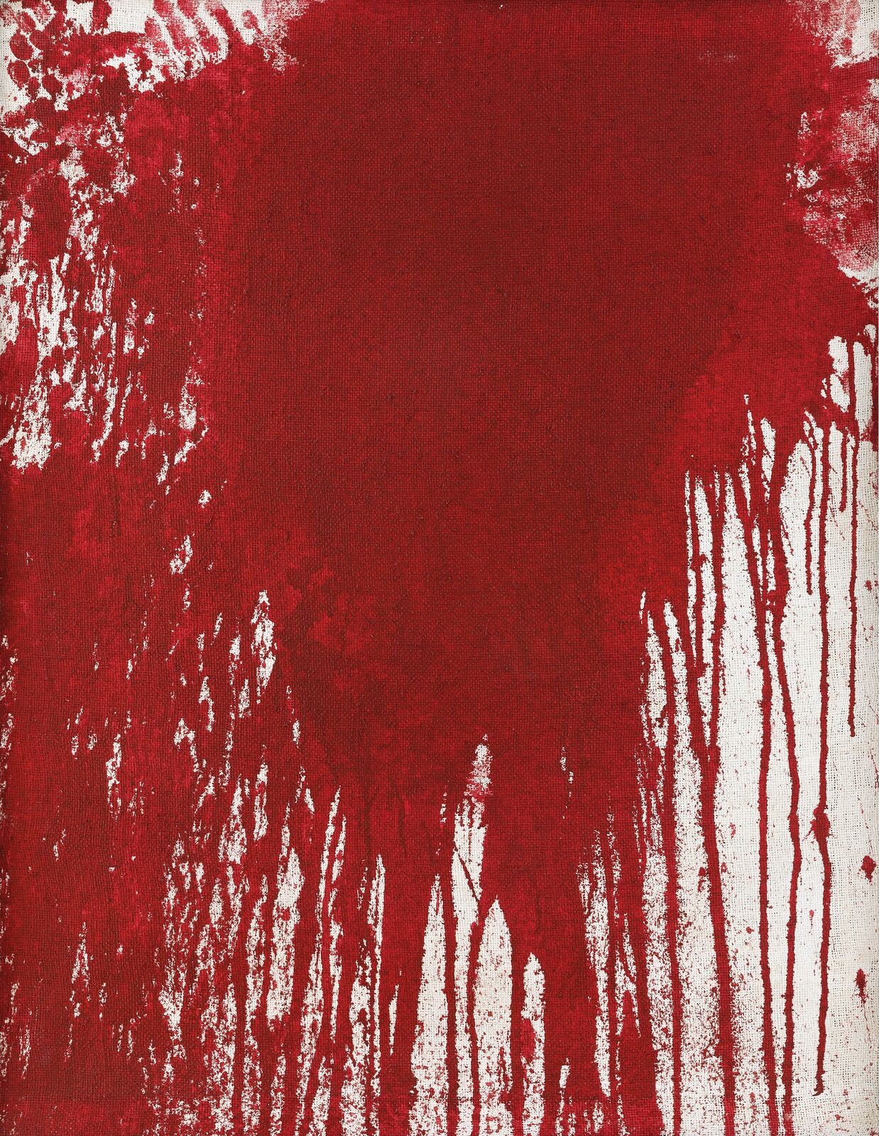 Splatter Painting by Hermann Nitsch, 1983