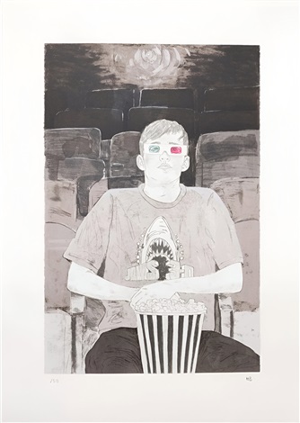 The Last Screening by Hernan Bas, 2024
