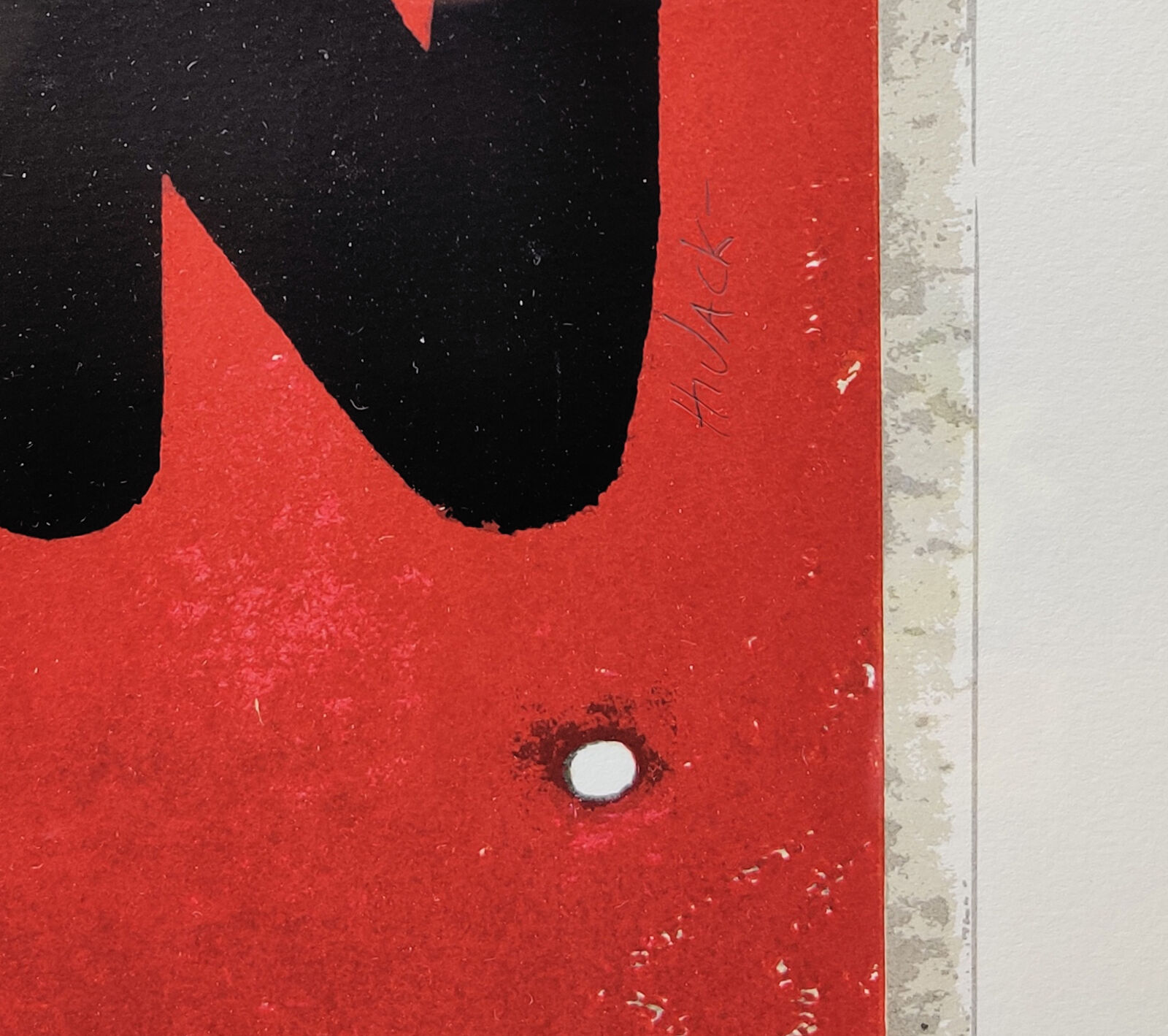 Artwork by Hijack, STRONG IMAGINATION, Made of Screen Print 