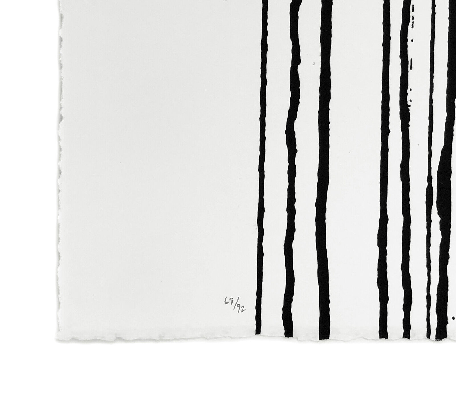 Artwork by Hijack, Perfectly Imperfect (framed hand signed screen print), Made of Screen Print 