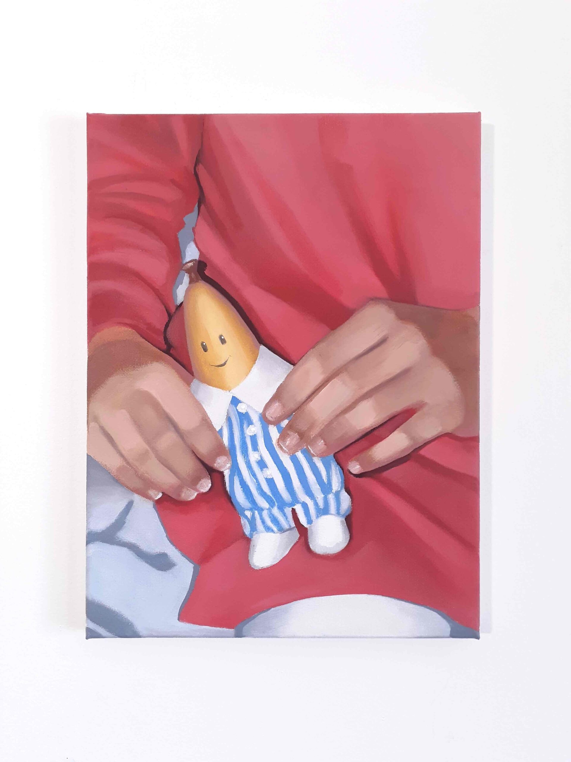 Artwork by Holly MacKinnon, Banana, Made of Oil on canvas 