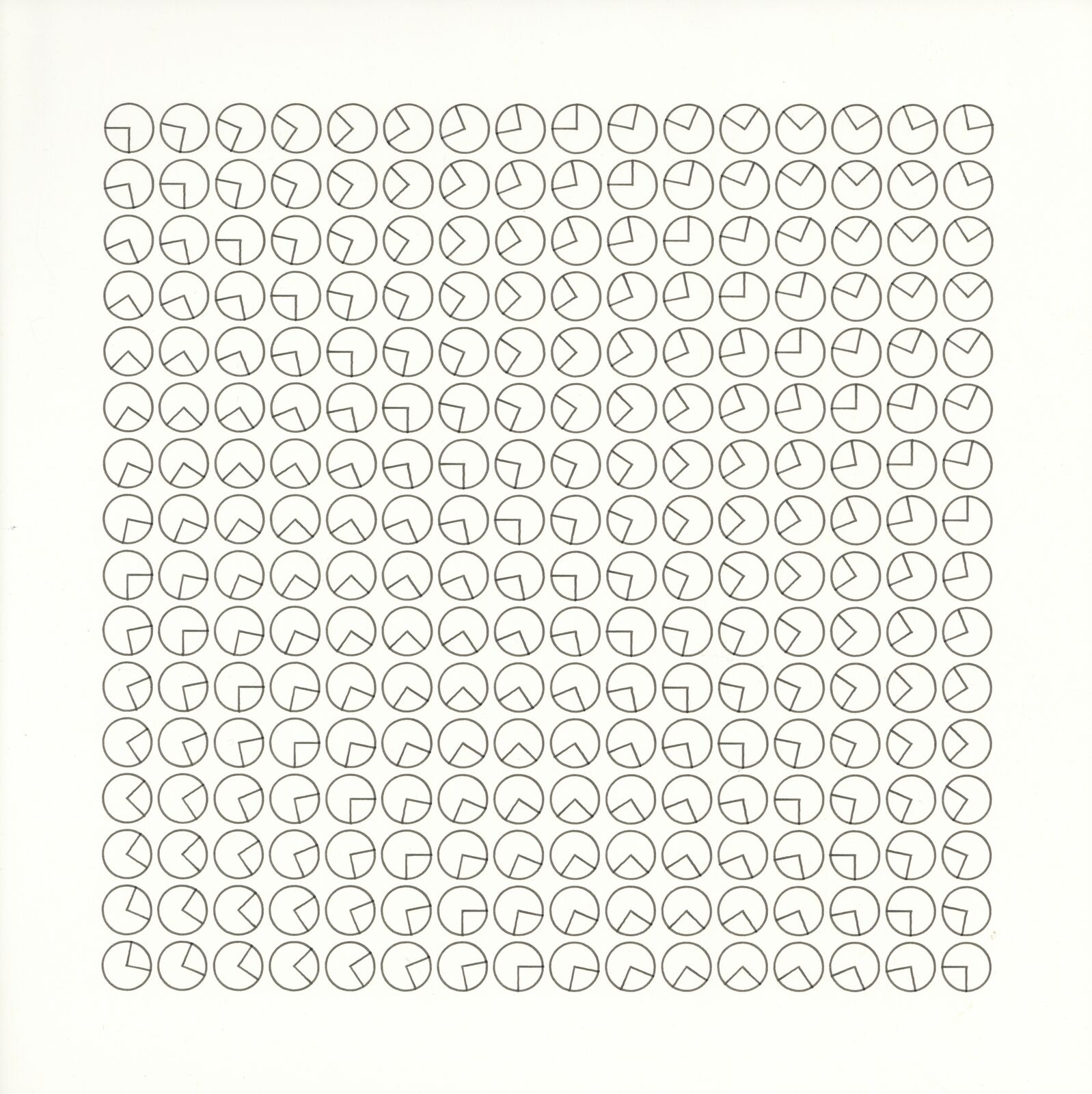 Artwork by Horst Bartnig, no title, Made of Plotter drawing 