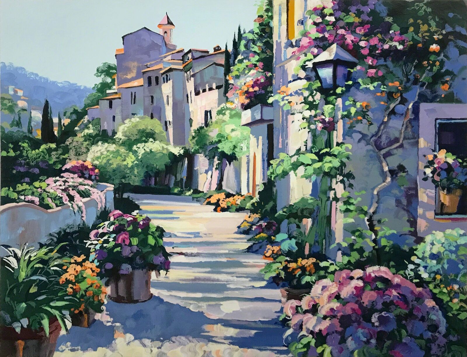Artwork by Howard Behrens, BURGUNDY, Made of Serigraph 