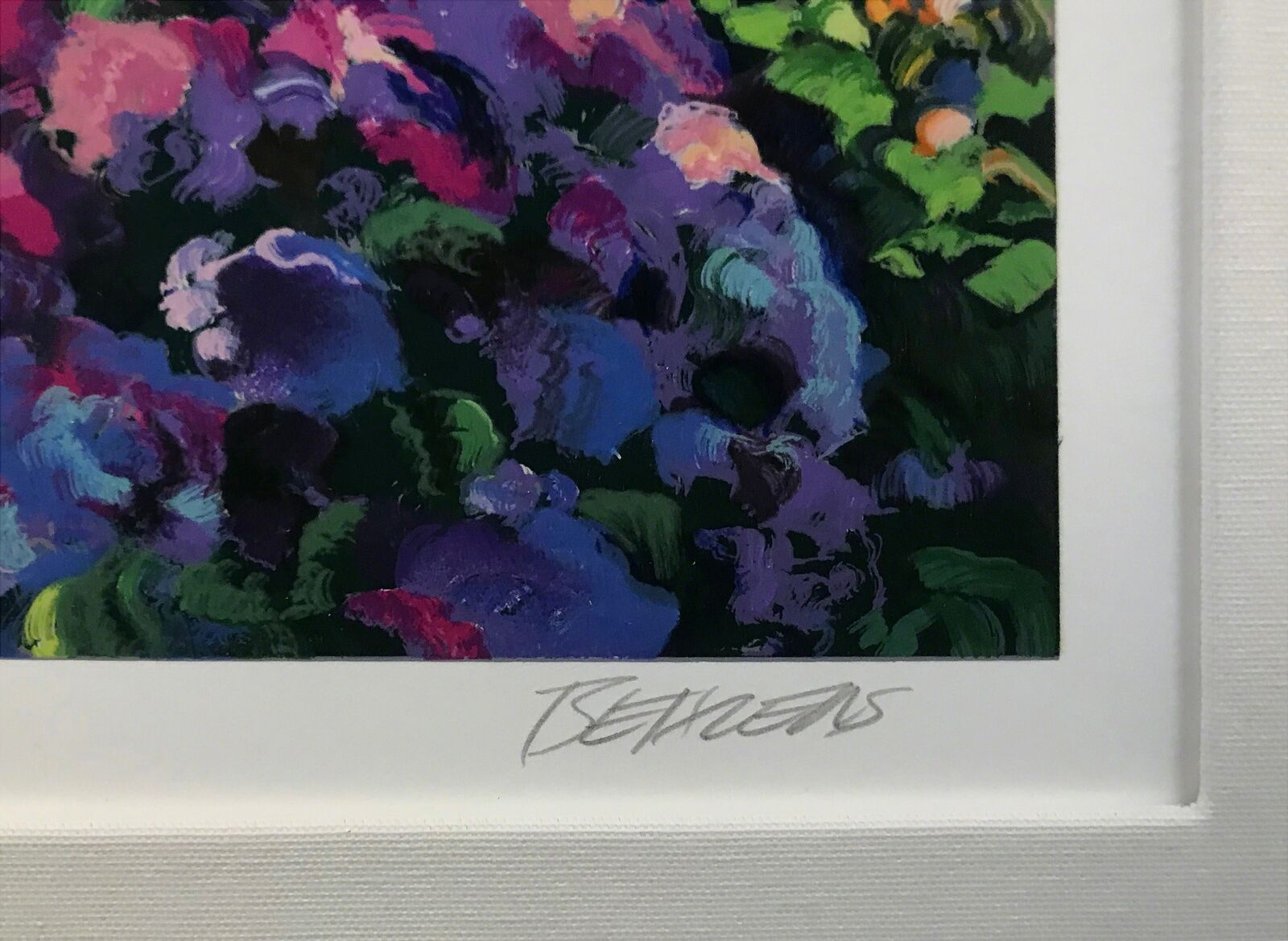 Artwork by Howard Behrens, BURGUNDY, Made of Serigraph 