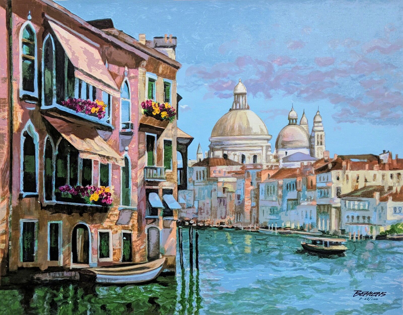 HOTEL VENEZIA (EMBELLISHED) by Howard Behrens, circa 1991