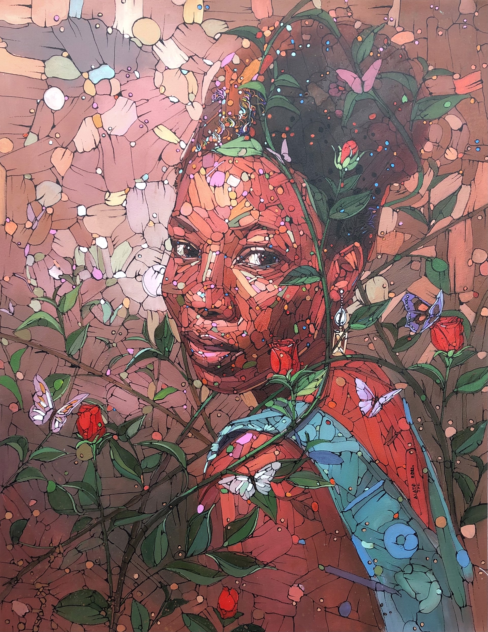 Bed of Roses by Ifeoluwa Alade, 2021