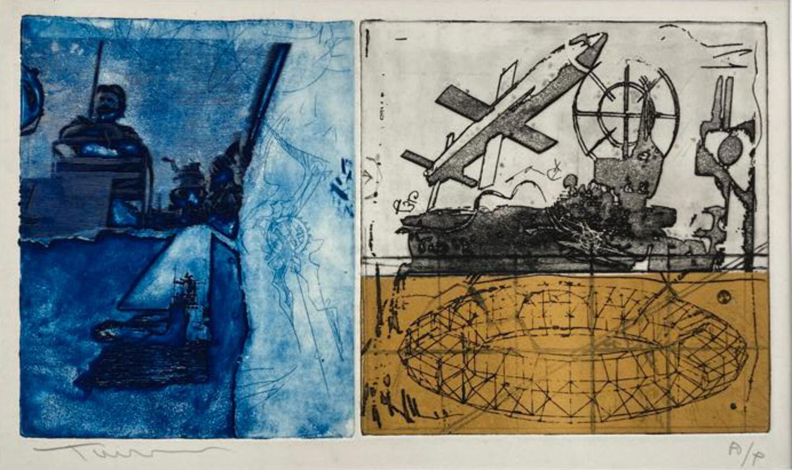 Untitled by Igael Tumarkin, 1973