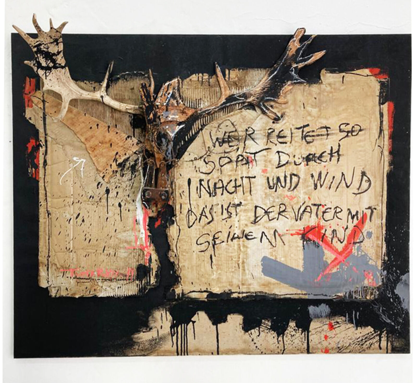 Der Erlkoenig' by Igael Tumarkin, 1991